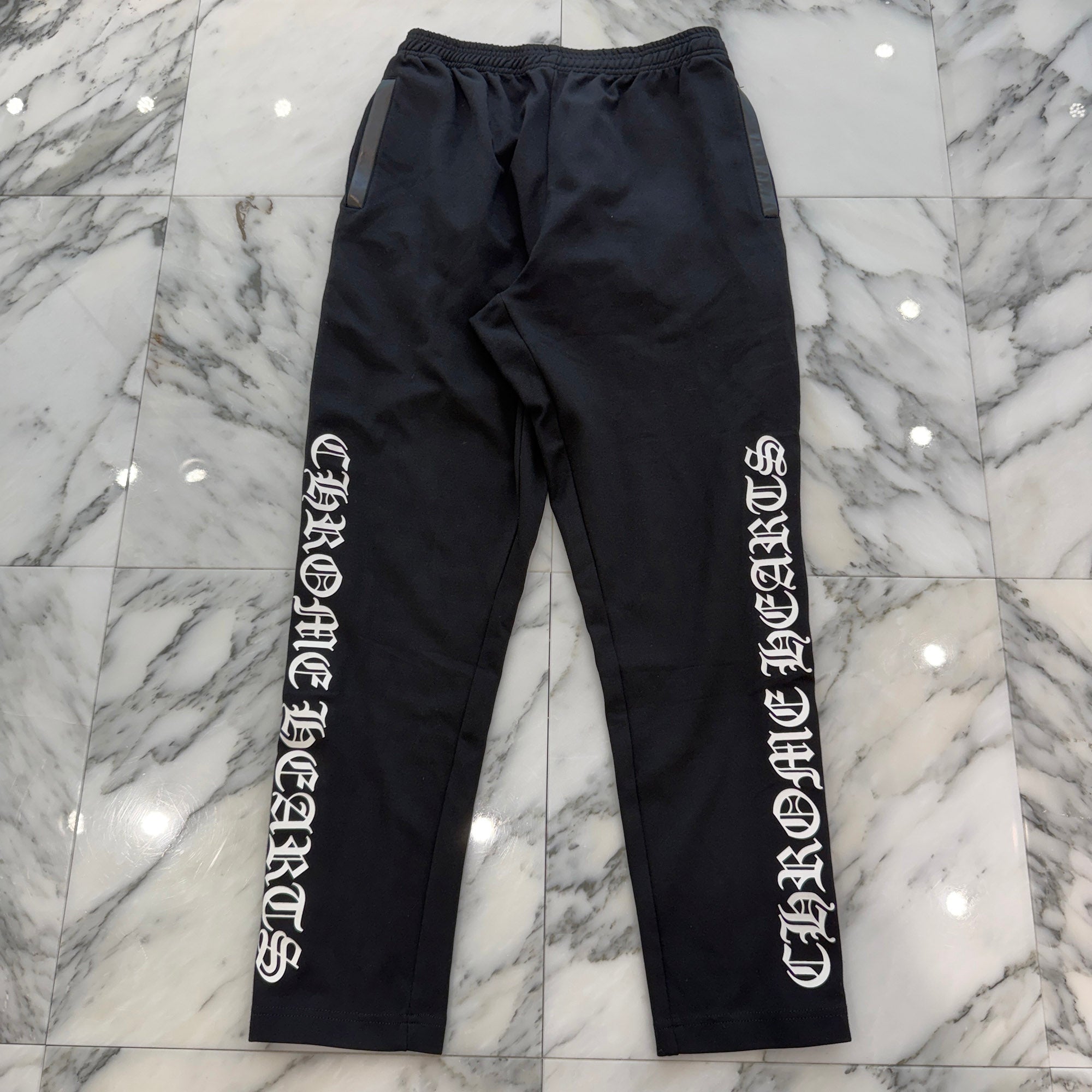 CHROME HEARTS Cross Ball Button Side Snap Track Pants Size M クロムハーツ クロスボールボタン サイドスナップ トラックパンツ サイズM