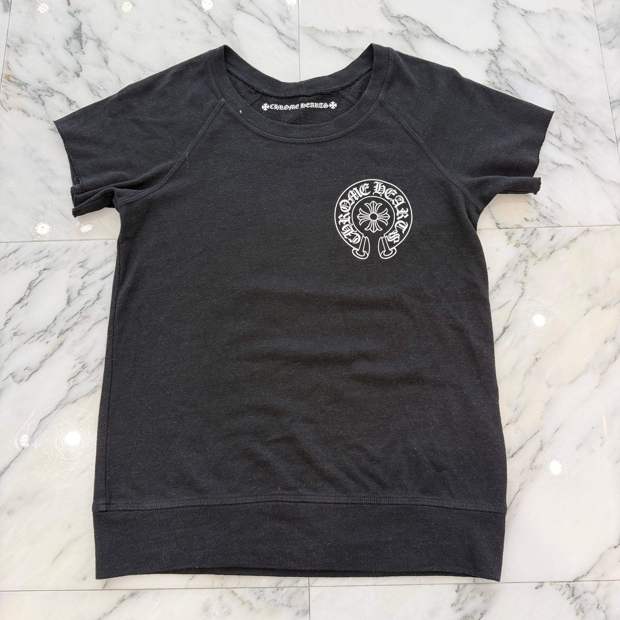 CHROME HEARTS × MATTY BOY GREEN CHOMPER Sweat Tee Size S クロムハーツ × マッティボーイ グリーンチョンパー スウェットTシャツ サイズS