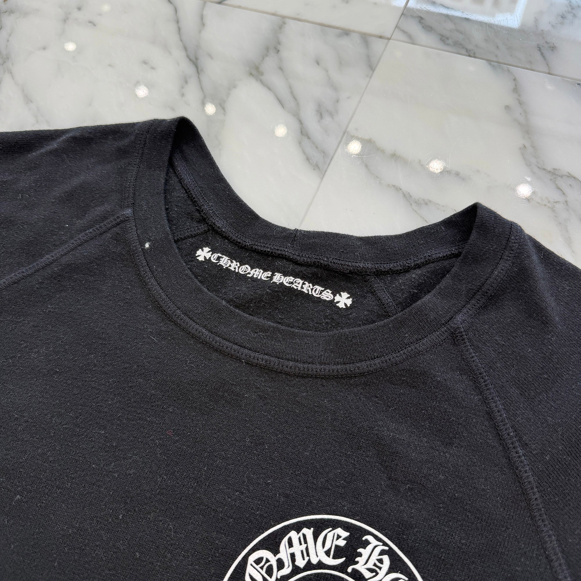 CHROME HEARTS × MATTY BOY GREEN CHOMPER Sweat Tee Size S クロムハーツ × マッティボーイ グリーンチョンパー スウェットTシャツ サイズS