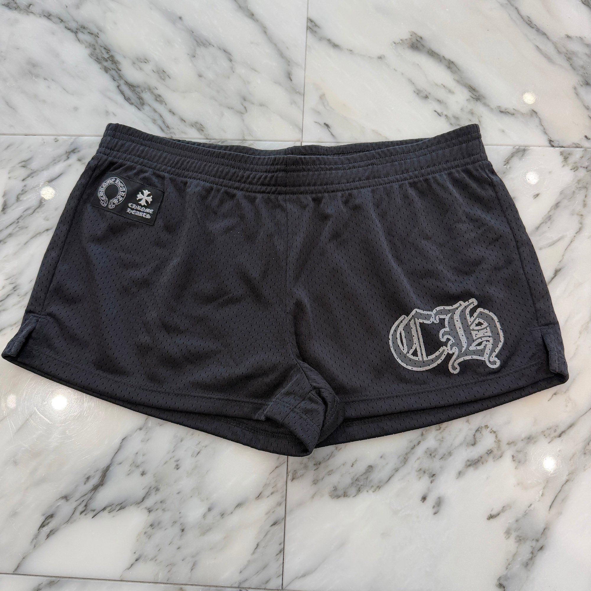 CHROME HEARTS Mesh Varsity Shorts Size XS クロムハーツ メッシュヴァーシティーショーツ サイズXS