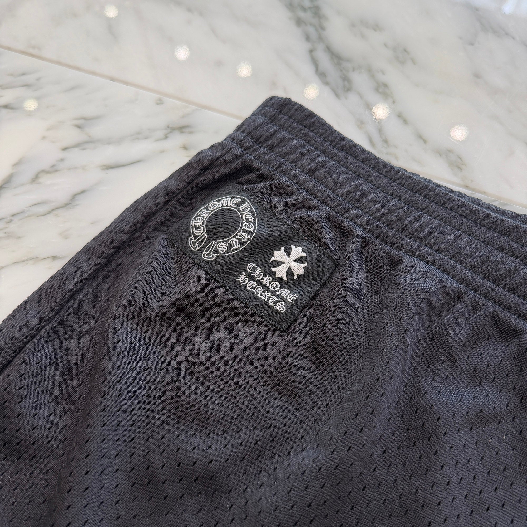 CHROME HEARTS Mesh Varsity Shorts Size XS クロムハーツ メッシュヴァーシティーショーツ サイズXS
