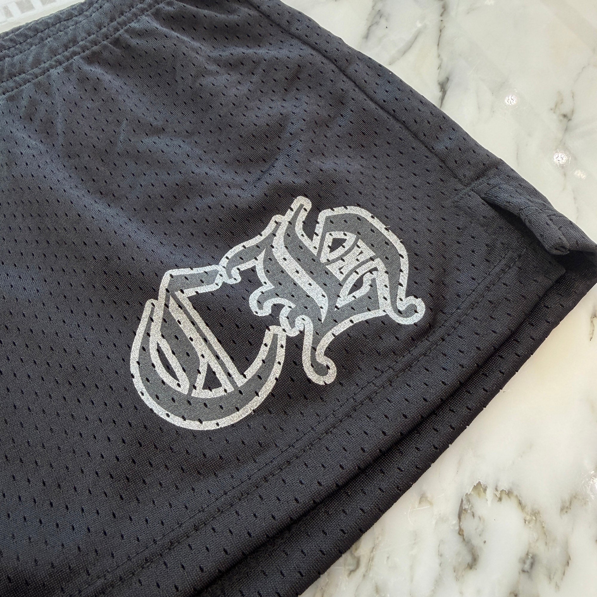 CHROME HEARTS Mesh Varsity Shorts Size XS クロムハーツ メッシュヴァーシティーショーツ サイズXS