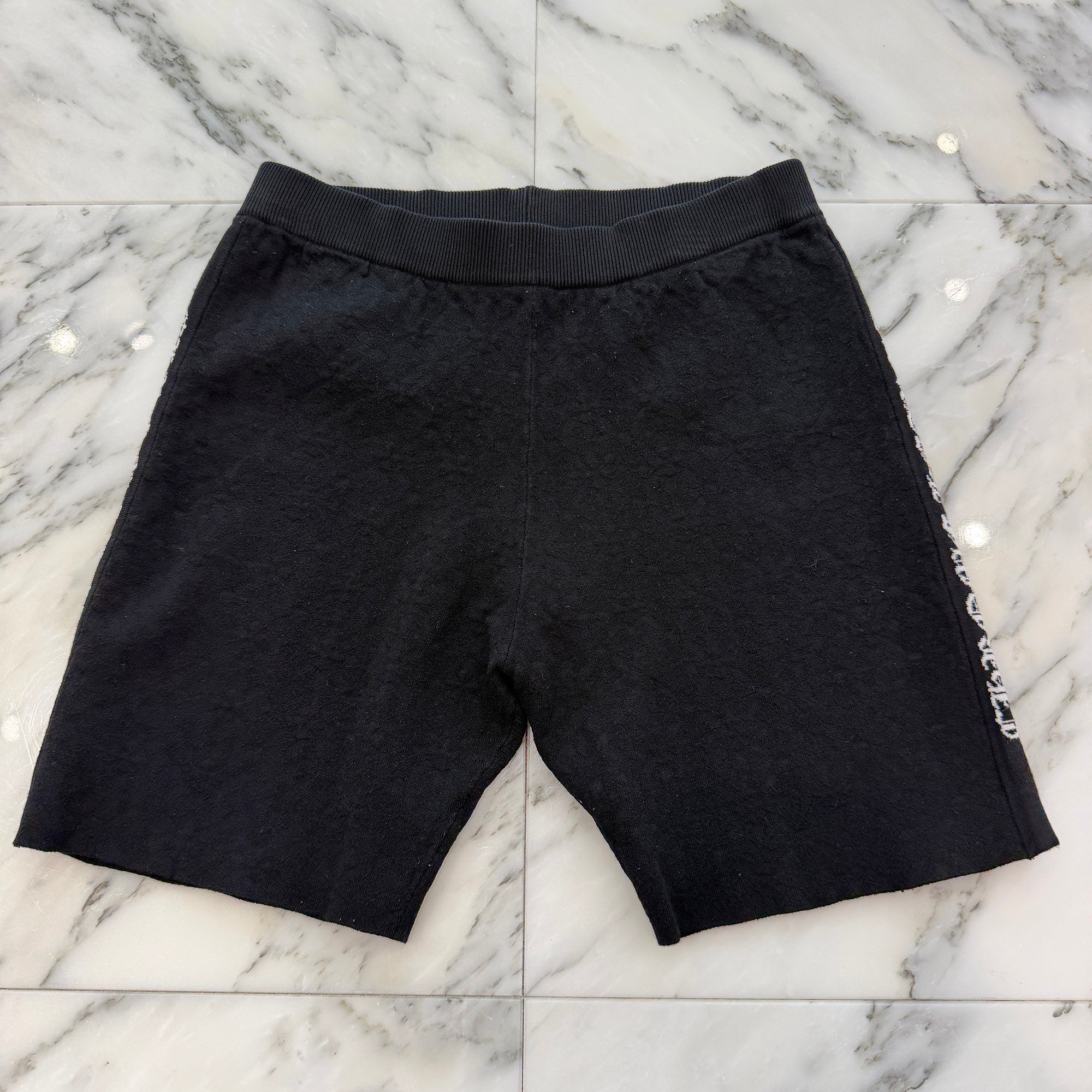 CHROME HEARTS Y NOT Cross Pattern Slide Script Logo Shorts Size M クロムハーツ ワイノット クロスパターンスライドスクリプトロゴショーツ サイズM