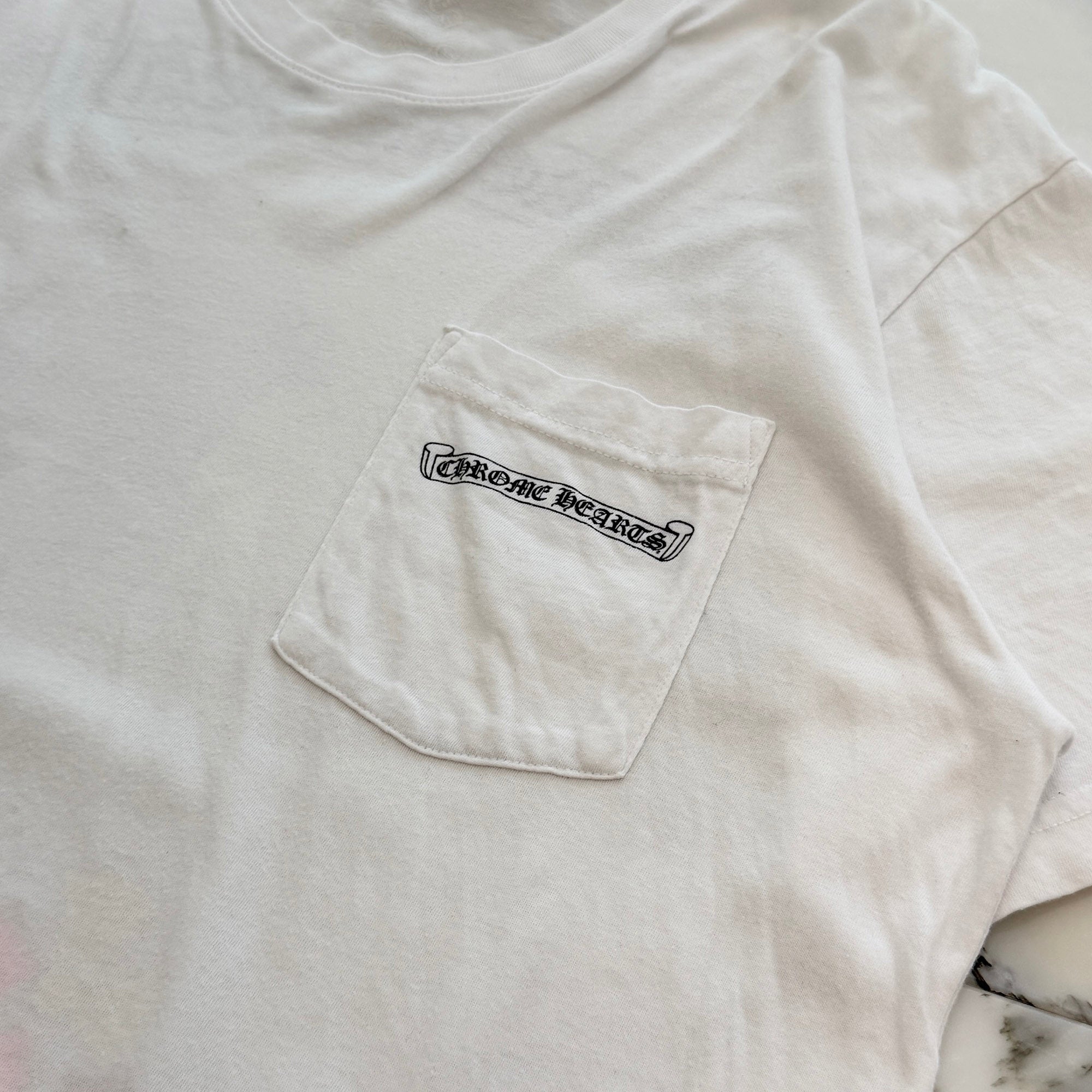 CHROME HEARTS MLTCOL CEM CRS Tee Size L クロムハーツ マルチカラー セメタリークロス Tシャツ サイズL