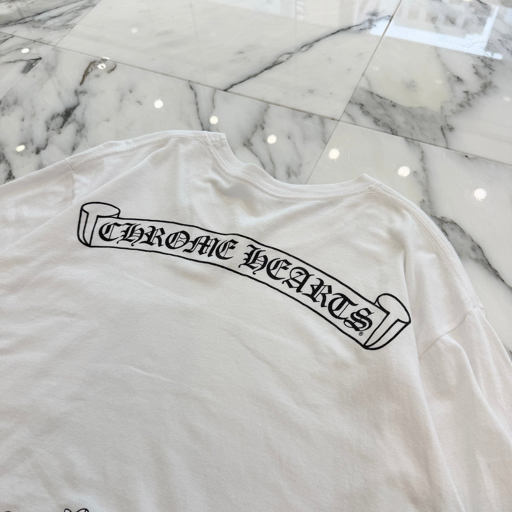 CHROME HEARTS MLTCOL CEM CRS Tee Size L クロムハーツ マルチカラー セメタリークロス Tシャツ サイズL