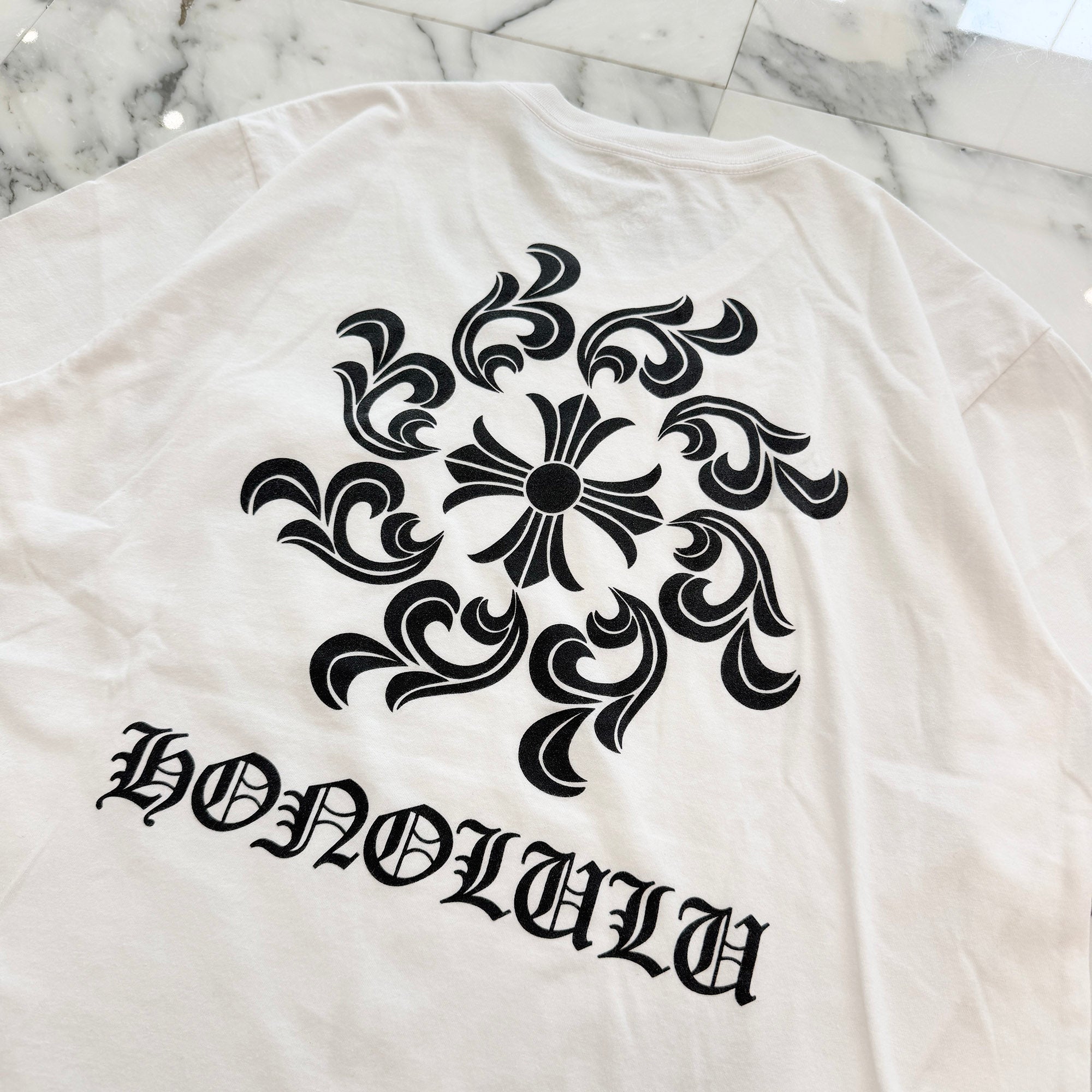 CHROME HEARTS Honolulu Exclusive Horseshoe Logo Tee Size L クロムハーツ ホノルル限定 ホースシュー ロゴ Tシャツ サイズL