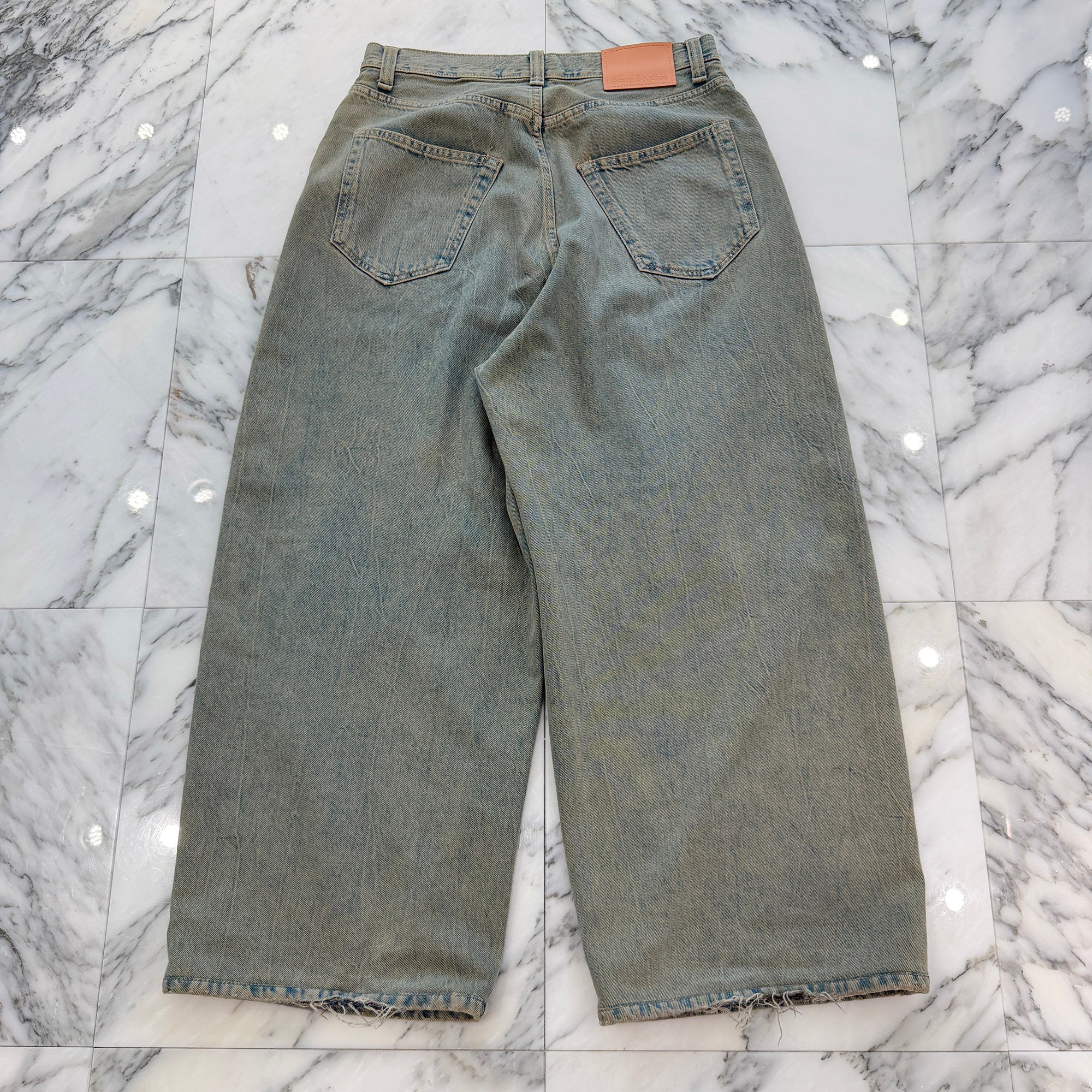Acne Studios 2023AW Super Baggy Fit Denim Pants 2023M B00336 Size 46 アクネストゥディオズ スーパー バギー フィット デニムパンツ サイズ46