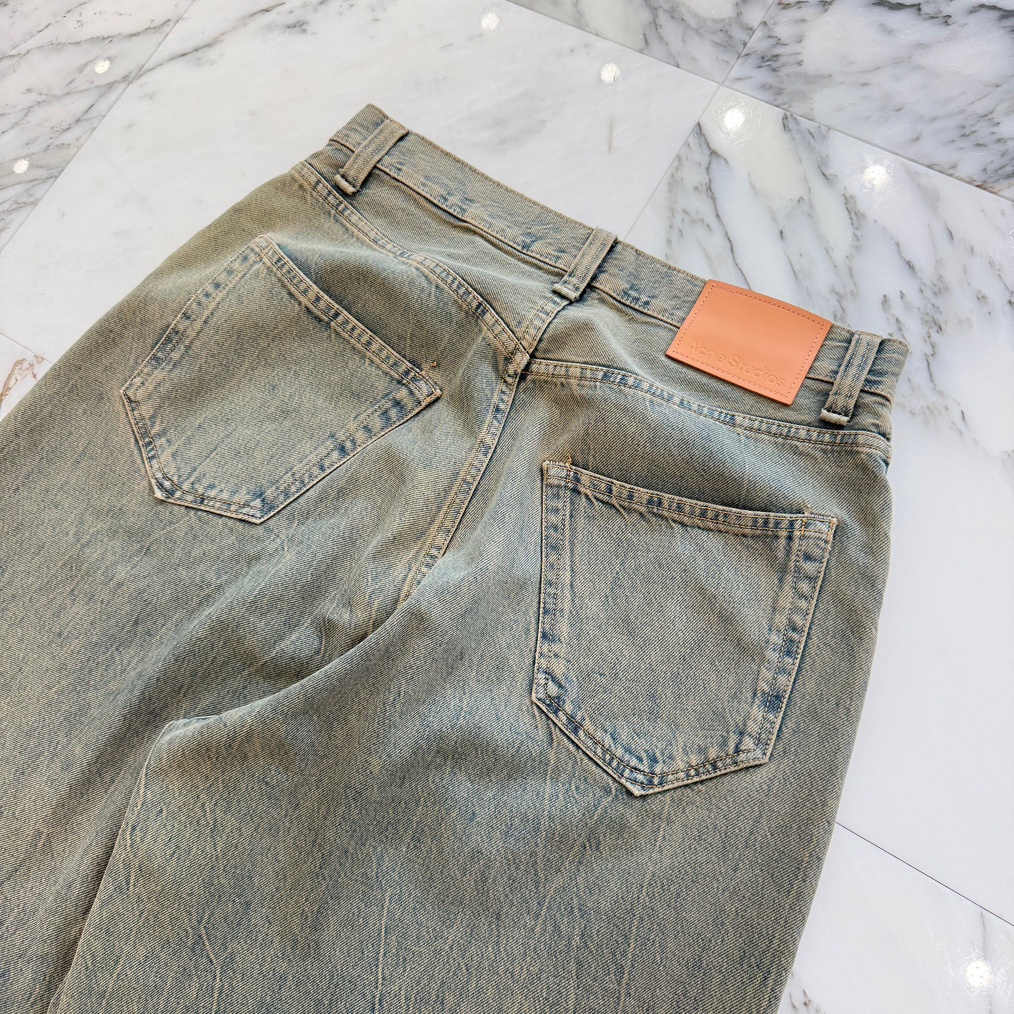 Acne Studios 2023AW Super Baggy Fit Denim Pants 2023M B00336 Size 46 アクネストゥディオズ スーパー バギー フィット デニムパンツ サイズ46