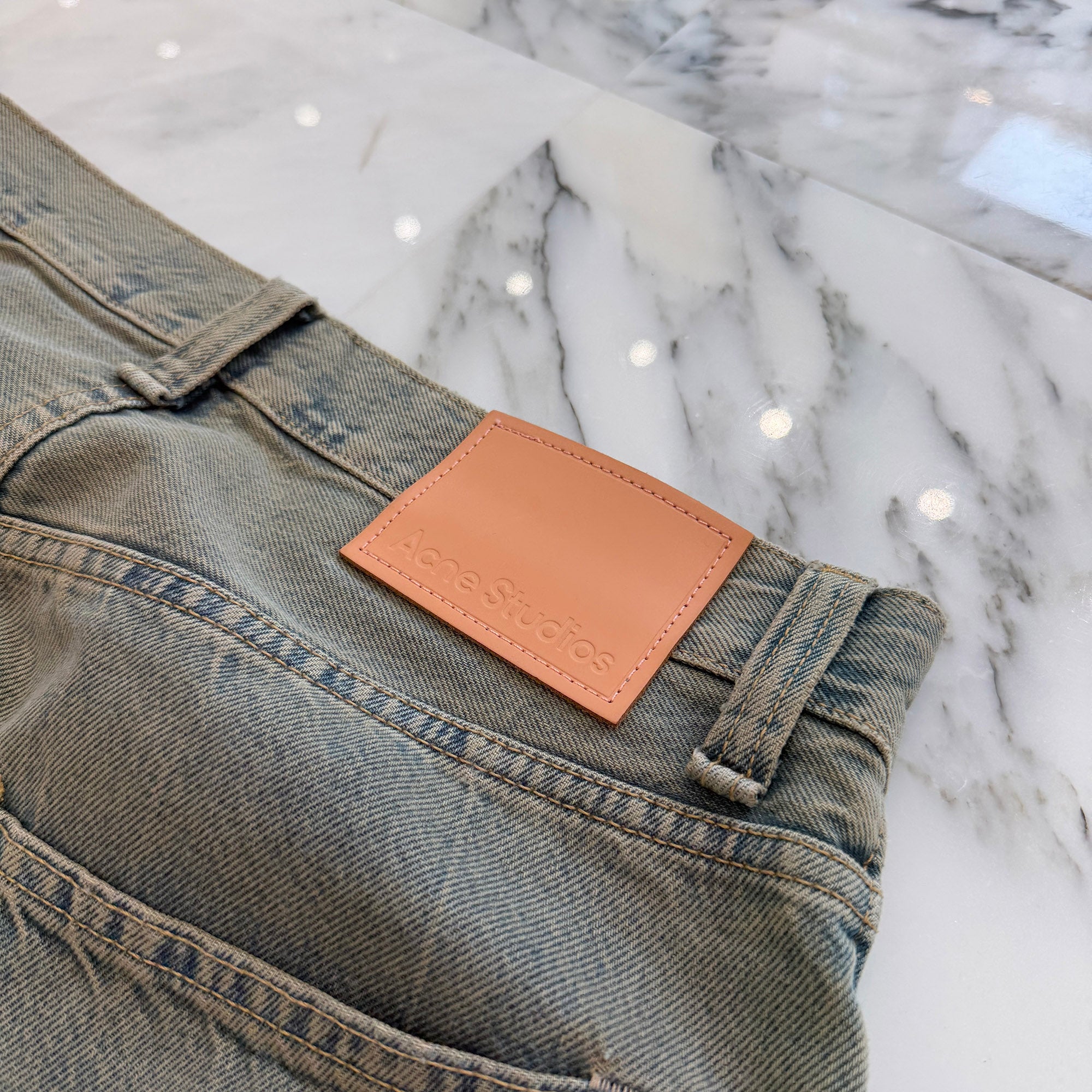 Acne Studios 2023AW Super Baggy Fit Denim Pants 2023M B00336 Size 46 アクネストゥディオズ スーパー バギー フィット デニムパンツ サイズ46