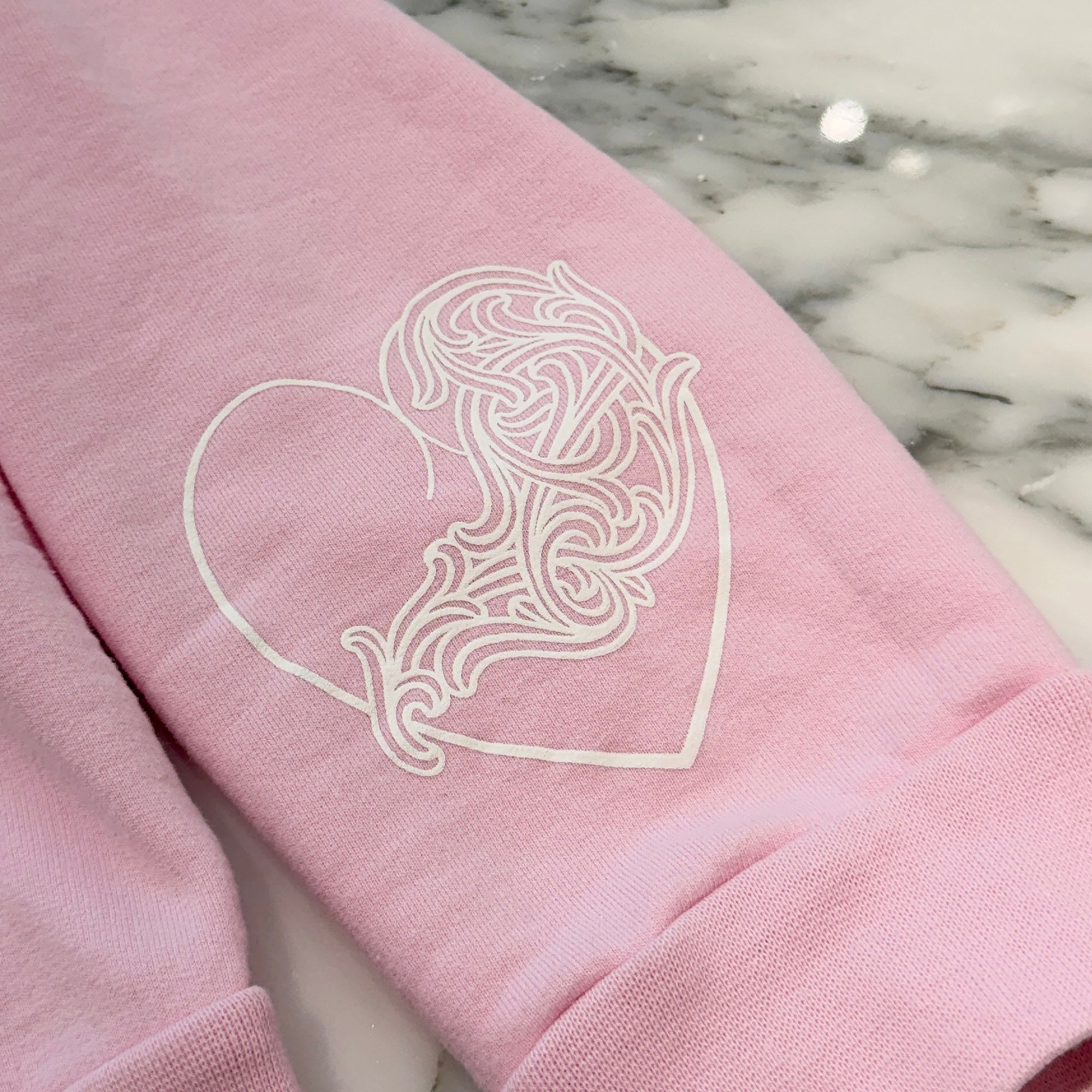 CHROME HEARTS 2025 Miami Art Basel Exclusive Viny Heart Pullover Hoodie Size XL クロムハーツ マイアミ・アート・バーゼル限定 ヴィニーハート プルオーバーフーディー サイズXL