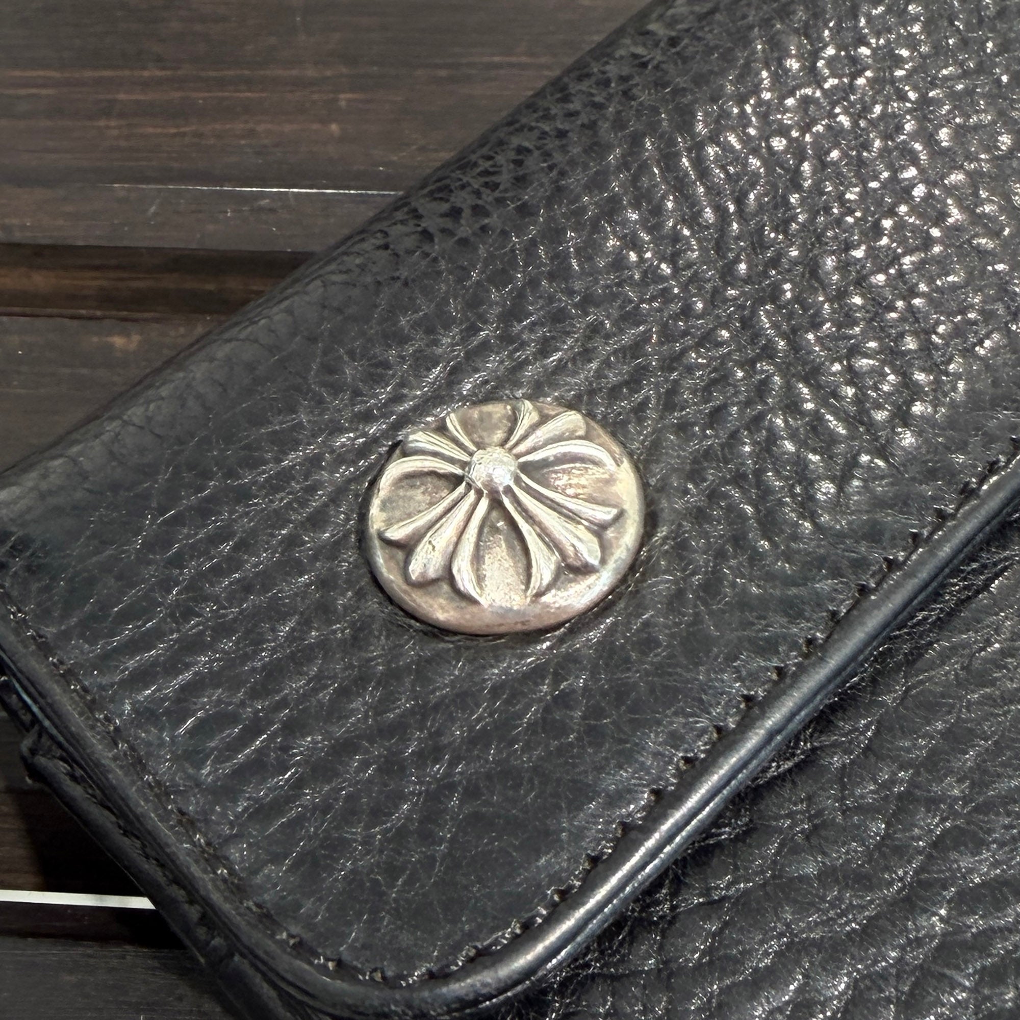 CHROME HEARTS Wave Cross Ball Wallet クロムハーツ ウェーブクロスボール ウォレット