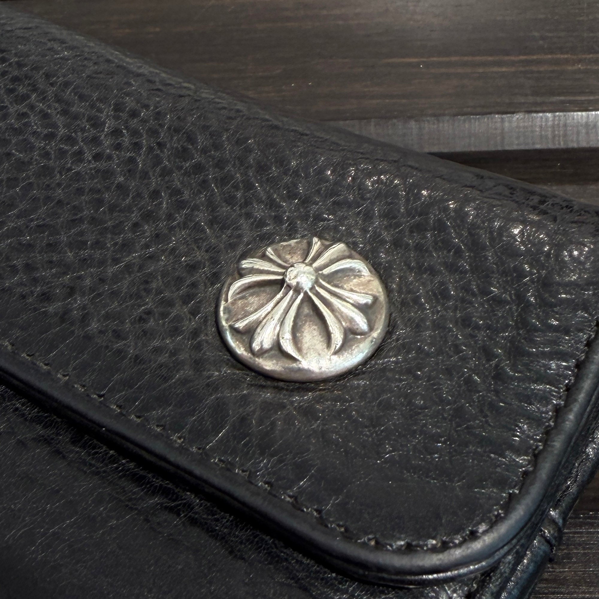 CHROME HEARTS Wave Cross Ball Wallet クロムハーツ ウェーブクロスボール ウォレット
