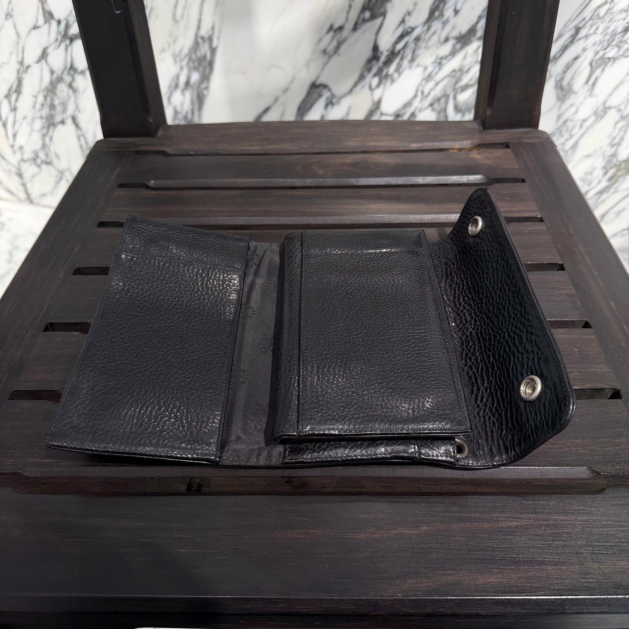 CHROME HEARTS Wave Cross Ball Wallet クロムハーツ ウェーブクロスボール ウォレット