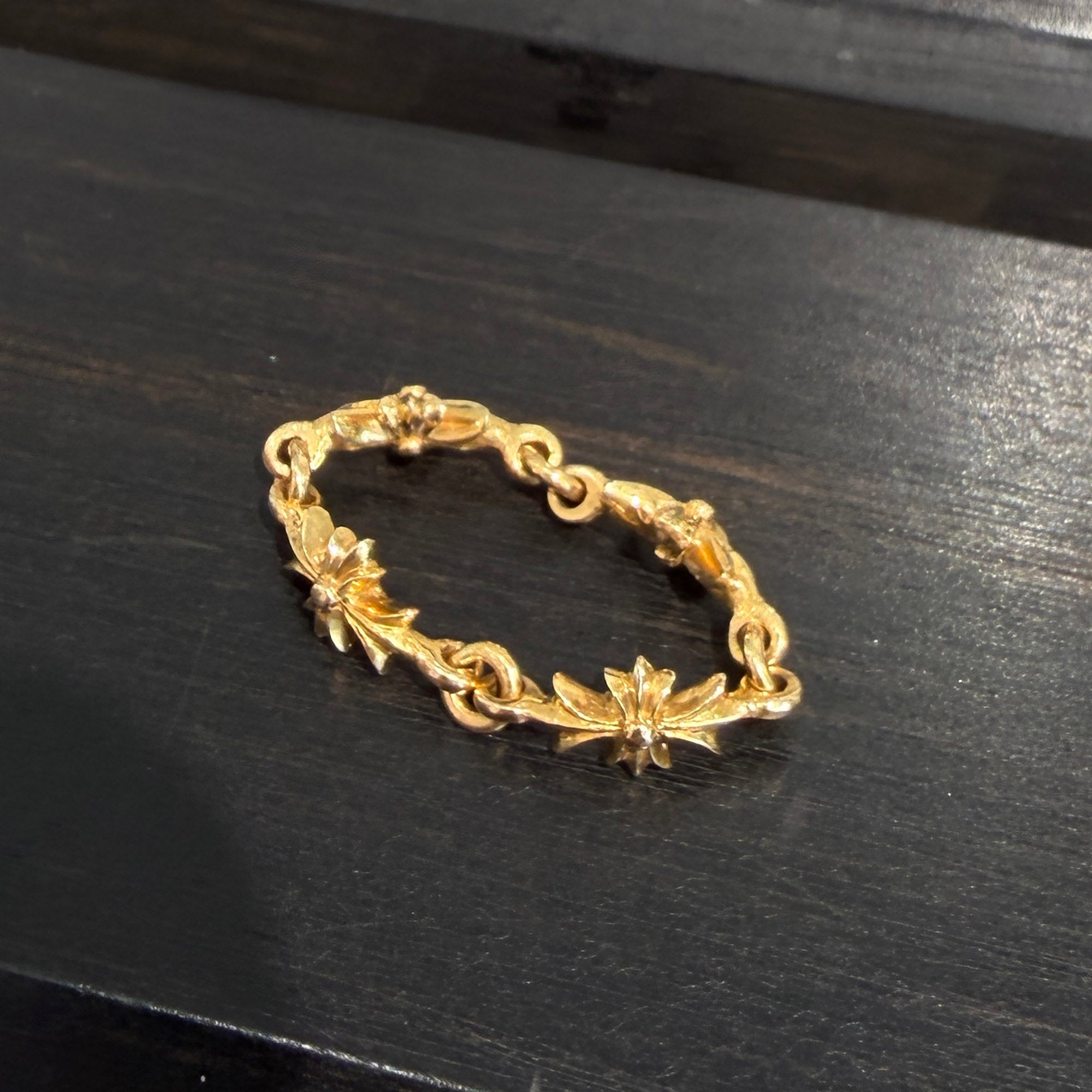 CHROME HEARTS 22K Tiny E CH Plus Ring Size 12号 クロムハーツ 22K