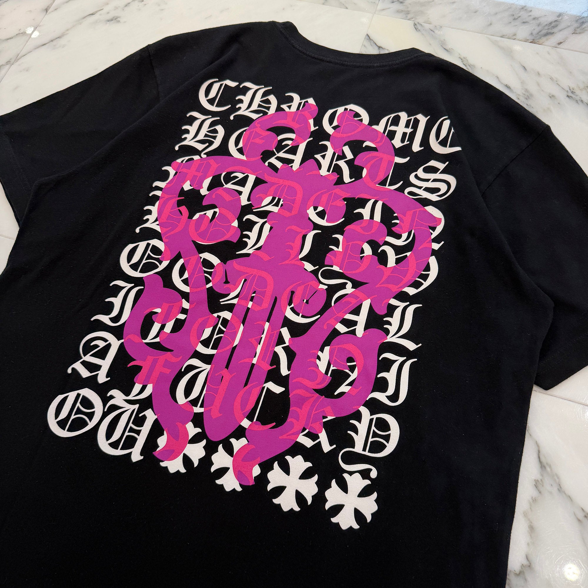 CHROME HEARTS Dagger Eye Chart Tee Size L クロムハーツ ダガーアイチャート Tシャツ サイズL