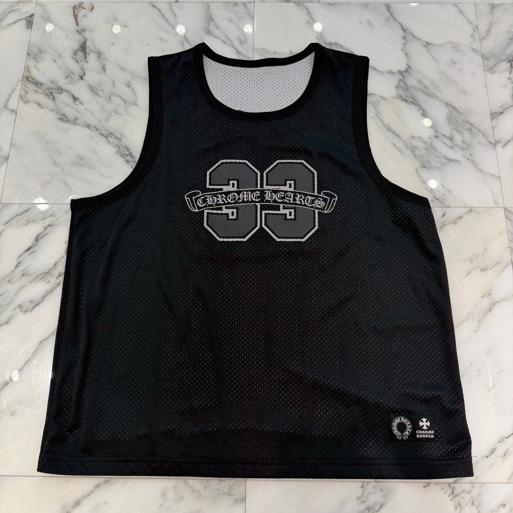 CHROME HEARTS Mesh Warm Up Jersey Size M クロムハーツ メッシュウォームアップジャージー サイズM