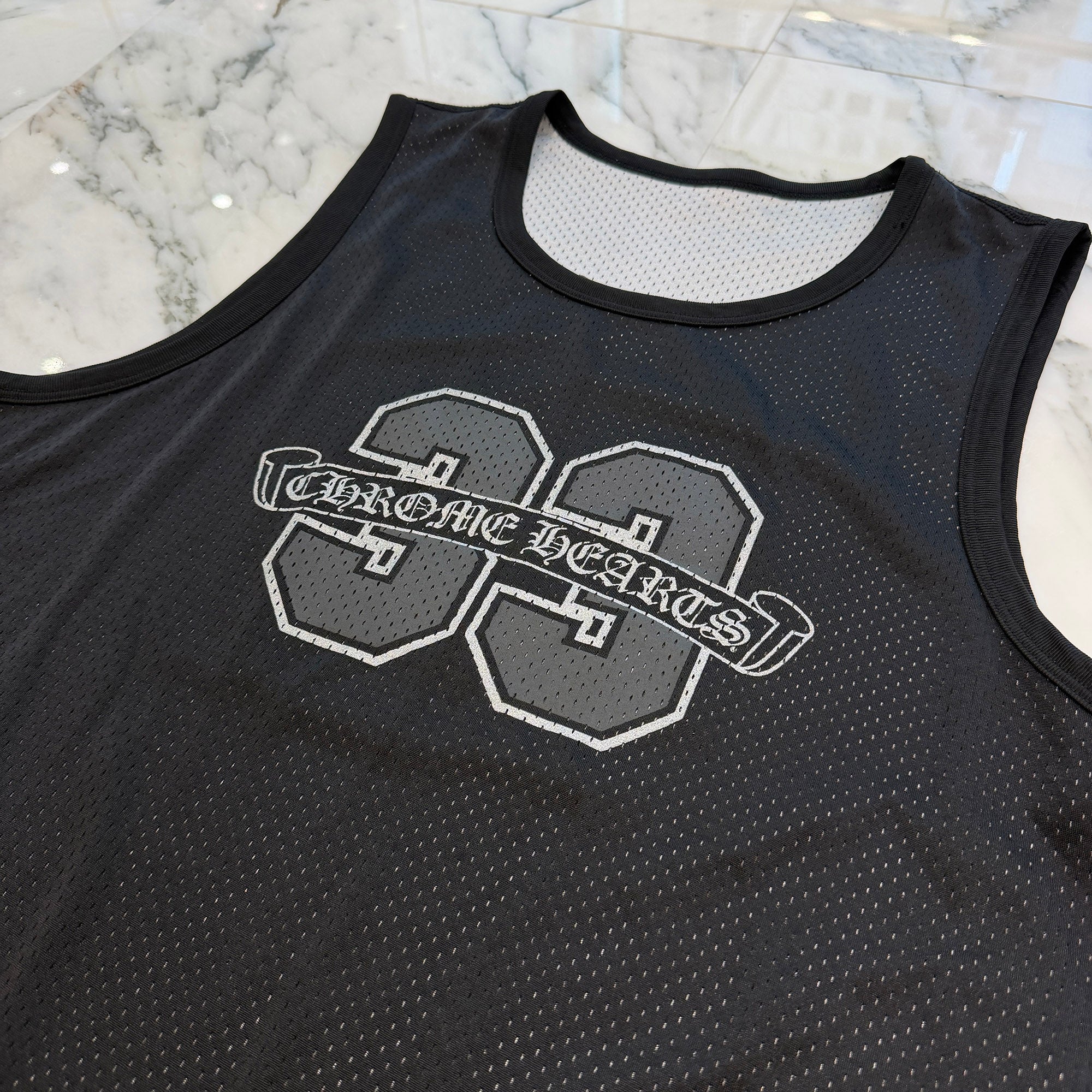 CHROME HEARTS Mesh Warm Up Jersey Size M クロムハーツ メッシュウォームアップジャージー サイズM