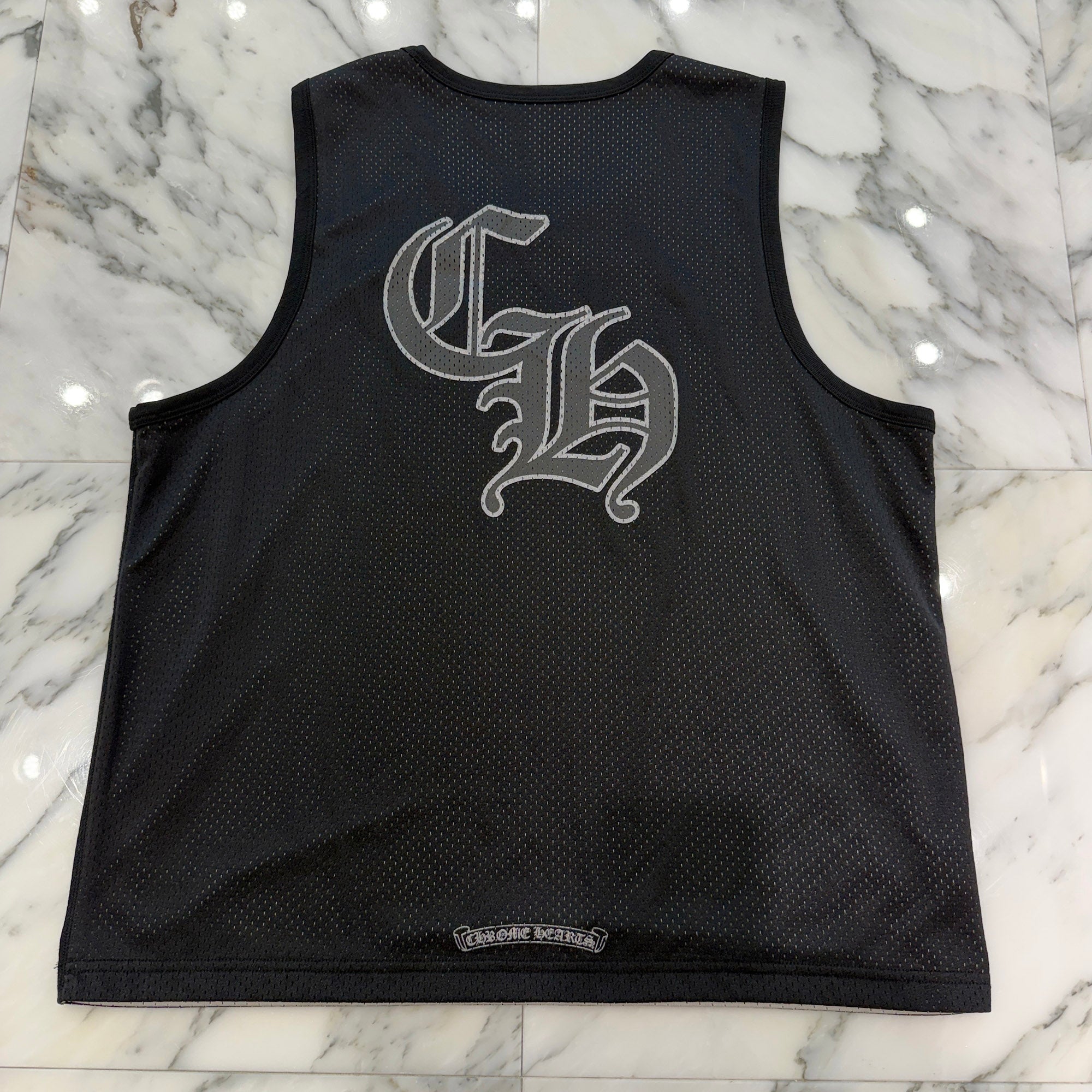 CHROME HEARTS Mesh Warm Up Jersey Size M クロムハーツ メッシュウォームアップジャージー サイズM