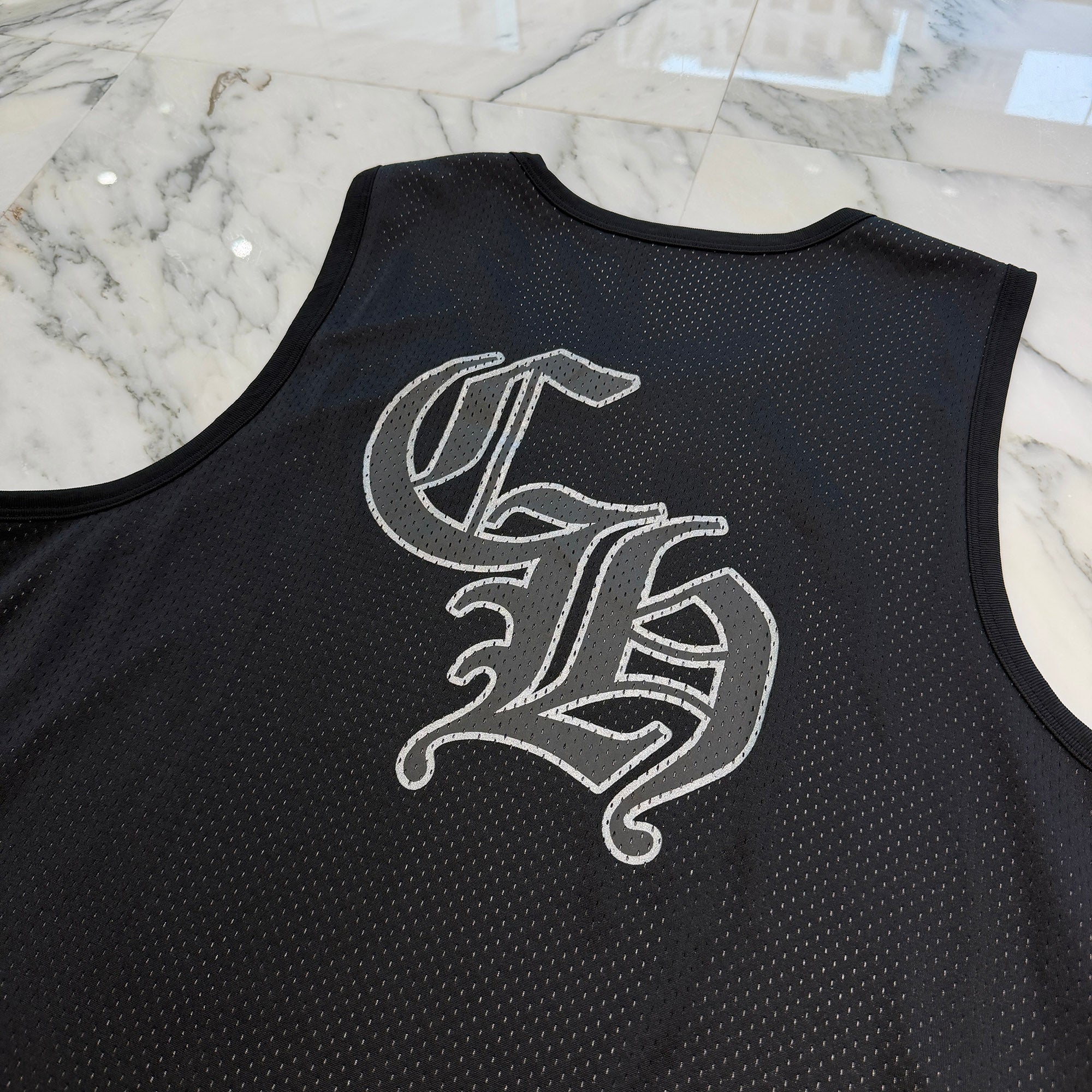 CHROME HEARTS Mesh Warm Up Jersey Size M クロムハーツ メッシュウォームアップジャージー サイズM