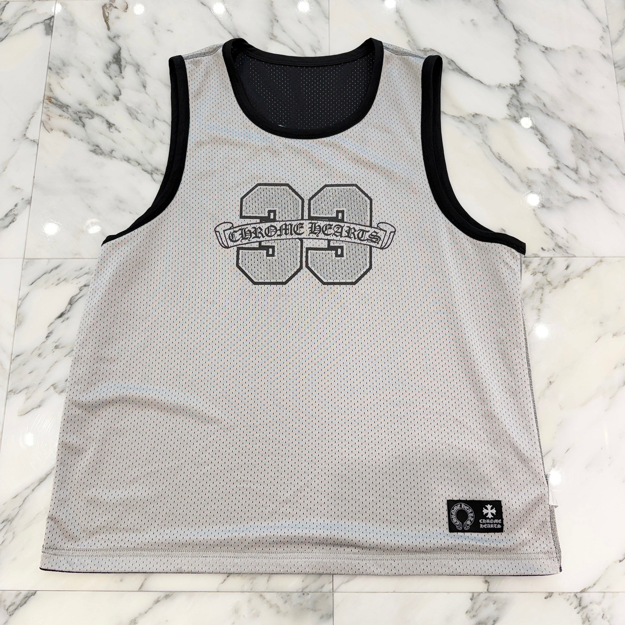 CHROME HEARTS Mesh Warm Up Jersey Size M クロムハーツ メッシュウォームアップジャージー サイズM