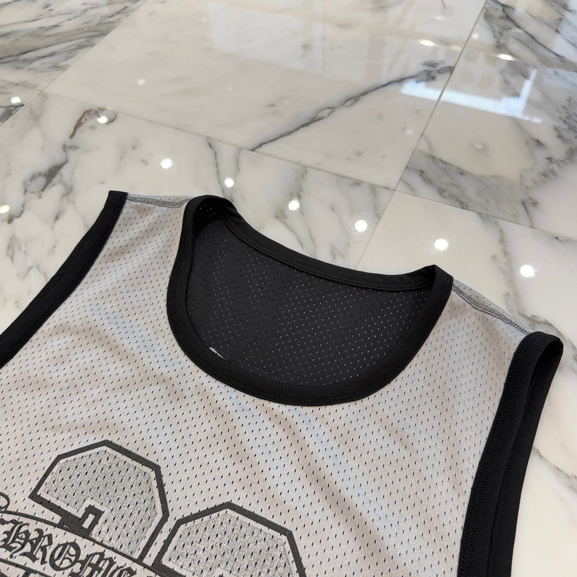 CHROME HEARTS Mesh Warm Up Jersey Size M クロムハーツ メッシュウォームアップジャージー サイズM