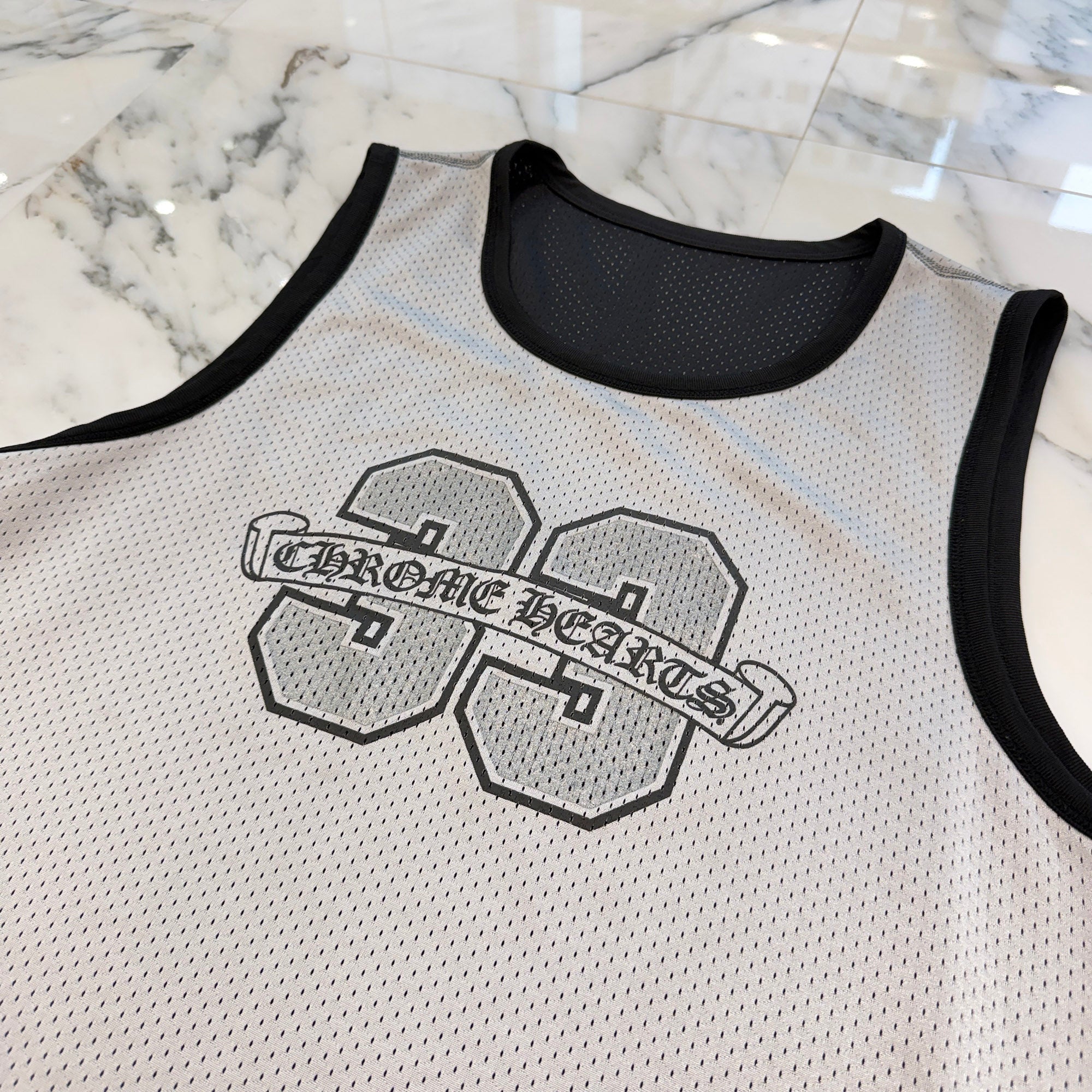 CHROME HEARTS Mesh Warm Up Jersey Size M クロムハーツ メッシュウォームアップジャージー サイズM