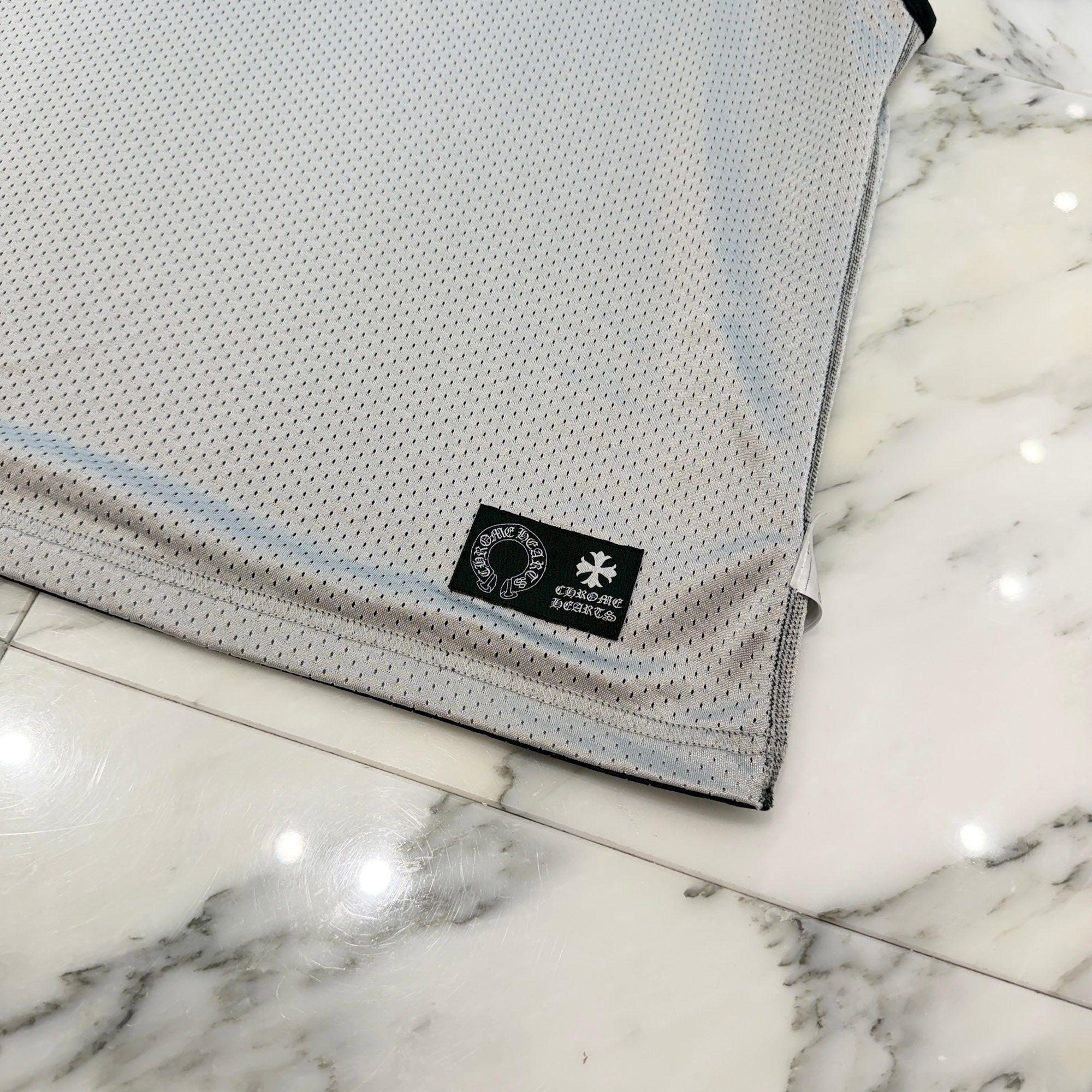 CHROME HEARTS Mesh Warm Up Jersey Size M クロムハーツ メッシュウォームアップジャージー サイズM