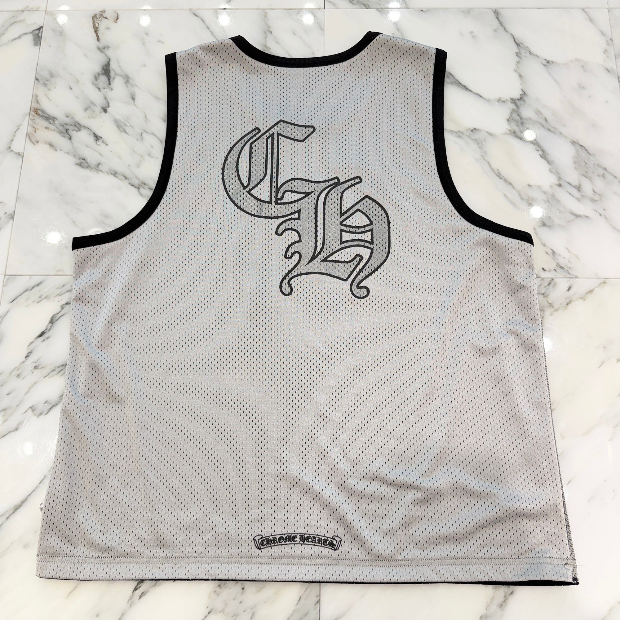 CHROME HEARTS Mesh Warm Up Jersey Size M クロムハーツ メッシュウォームアップジャージー サイズM