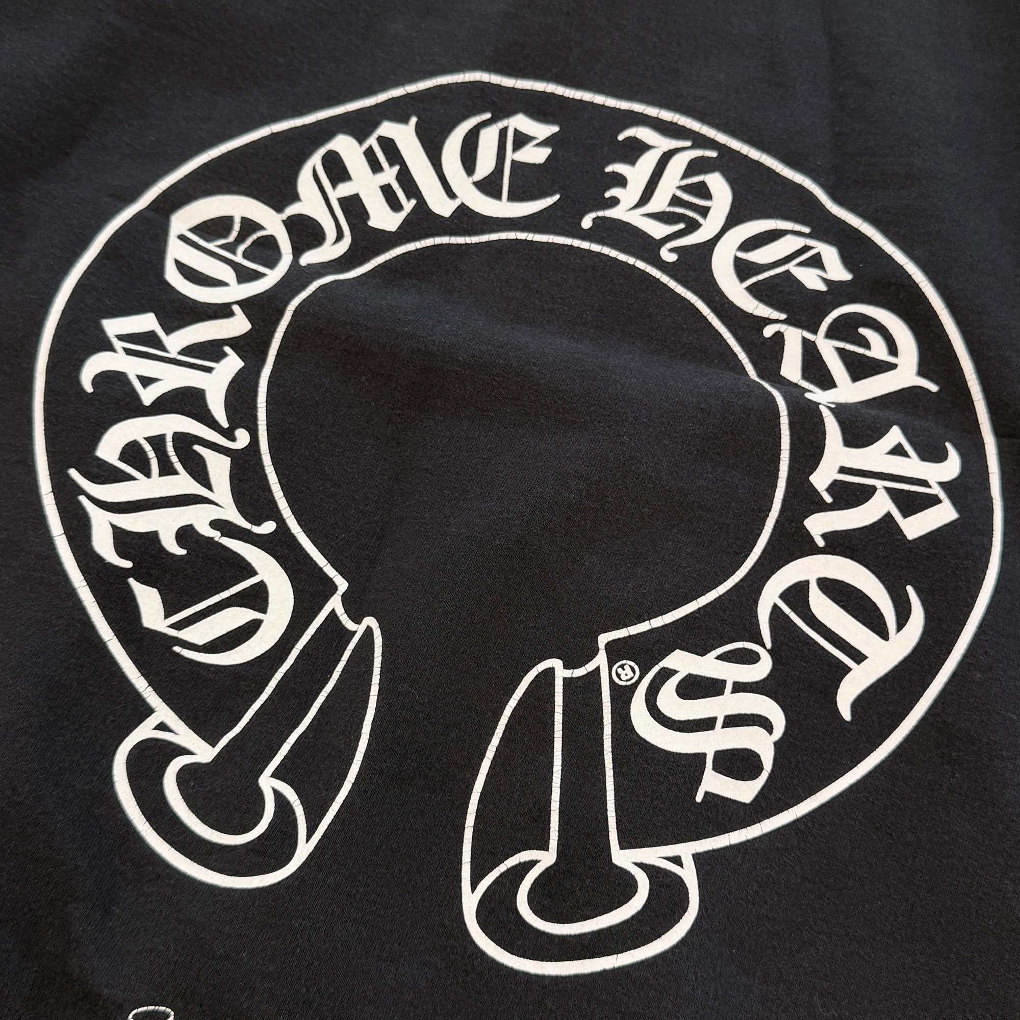 CHROME HEARTS × MATTY BOY Chomper Horseshoe Pullover Hoodie Size XL クロムハーツ × マッティボーイ チョンパー ホースシュー プルオーバーフーディ サイズXL