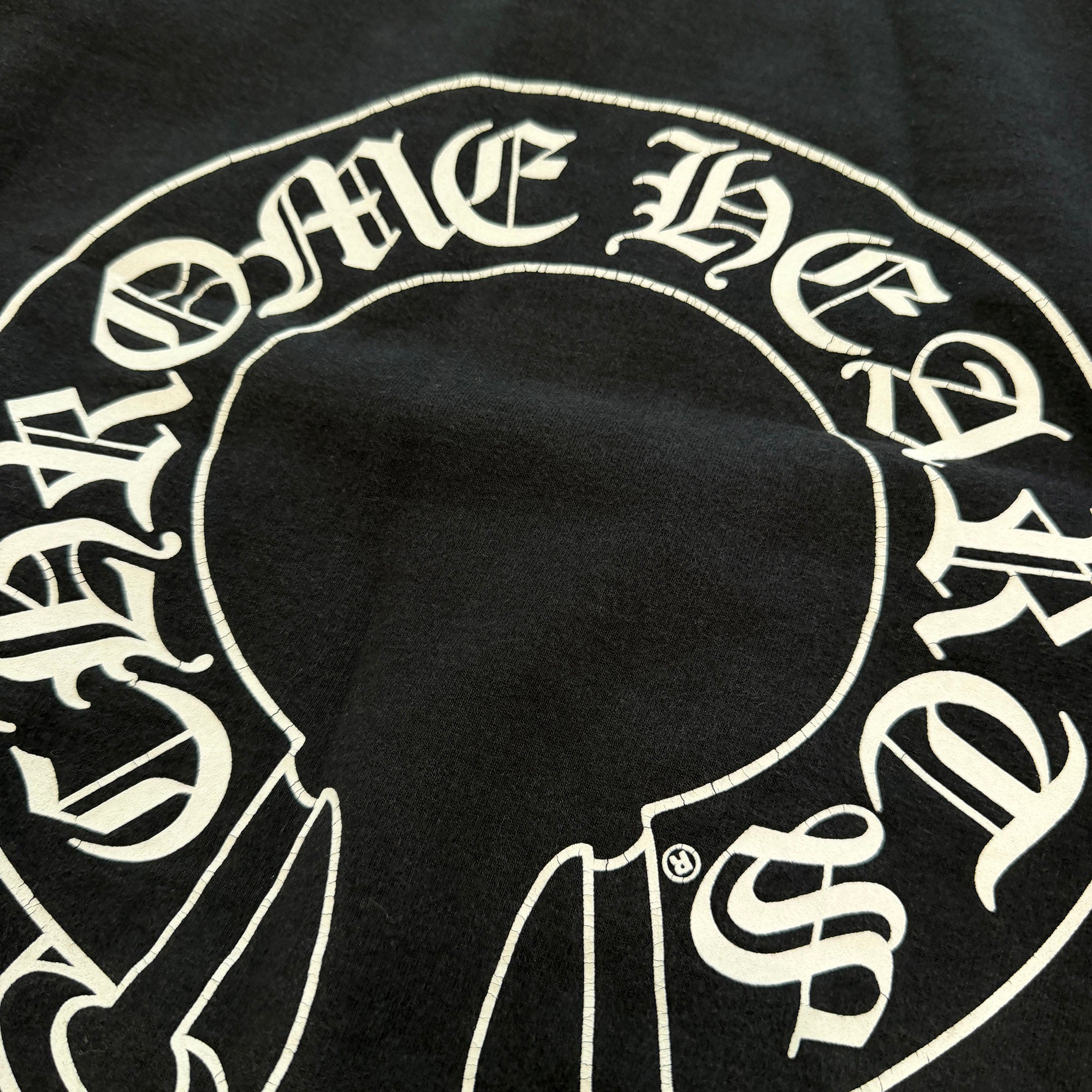 CHROME HEARTS × MATTY BOY Chomper Horseshoe Pullover Hoodie Size XL クロムハーツ × マッティボーイ チョンパー ホースシュー プルオーバーフーディ サイズXL