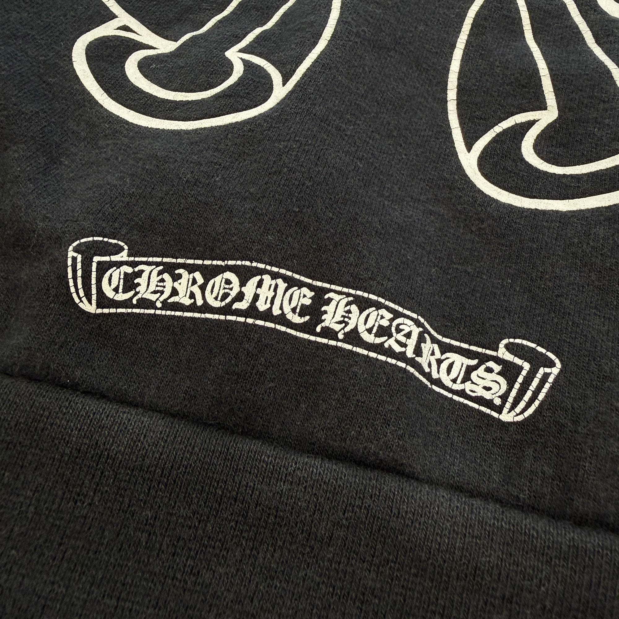CHROME HEARTS × MATTY BOY Chomper Horseshoe Pullover Hoodie Size XL クロムハーツ × マッティボーイ チョンパー ホースシュー プルオーバーフーディ サイズXL
