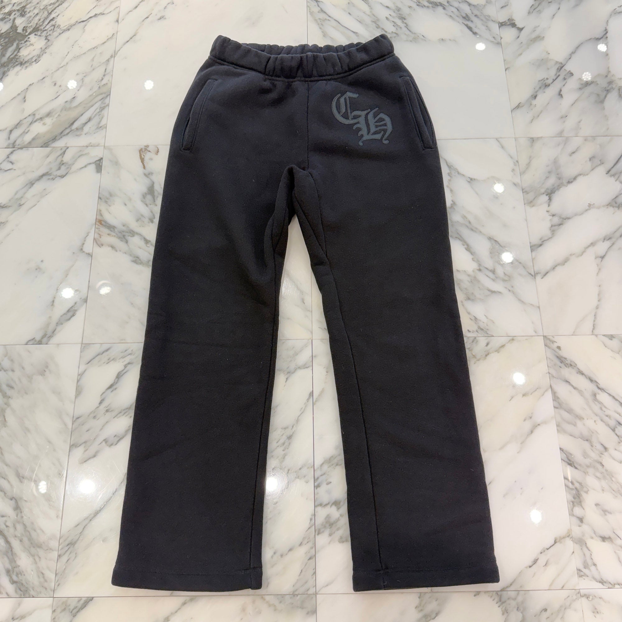 CHROME HEARTS 2025SS Y NOT CH Applique Embroidery Sweat Pants Size S クロムハーツ ワイノット CHアップリケ刺繡 スウェットパンツ サイズS