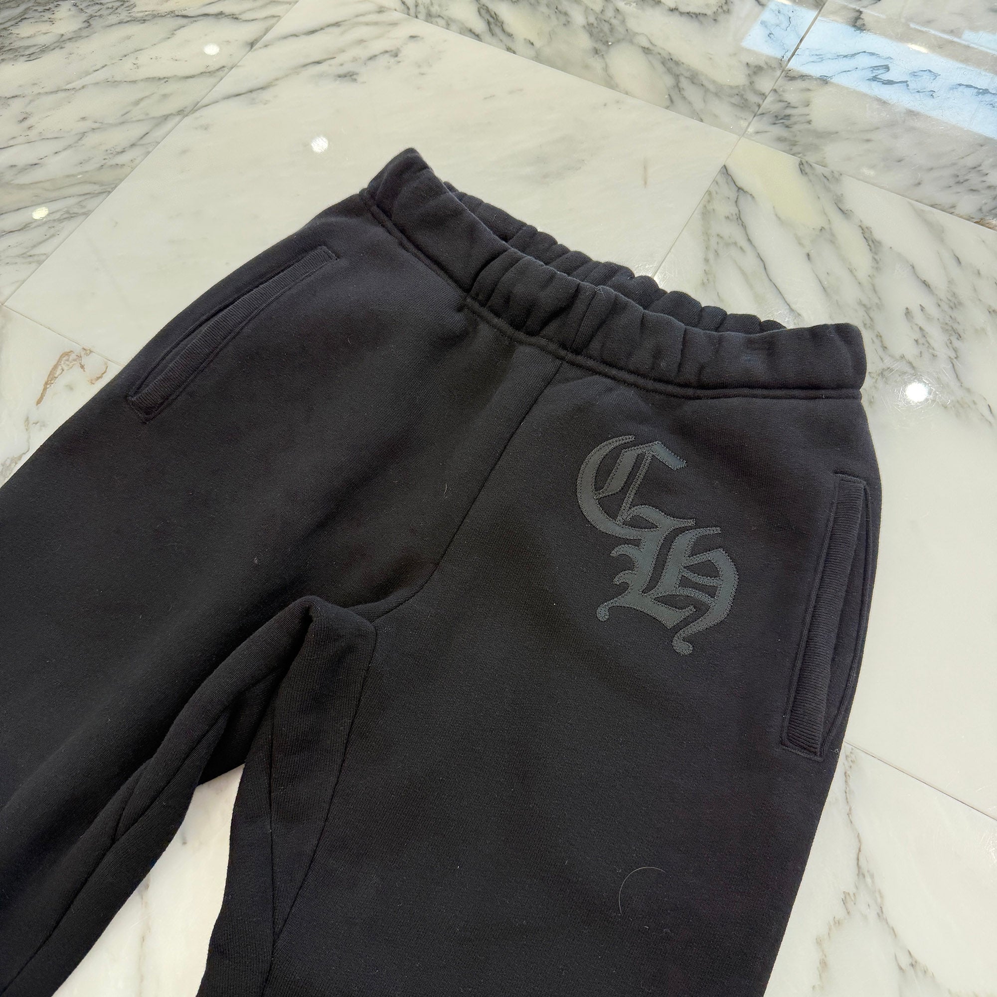 CHROME HEARTS 2025SS Y NOT CH Applique Embroidery Sweat Pants Size S クロムハーツ ワイノット CHアップリケ刺繡 スウェットパンツ サイズS