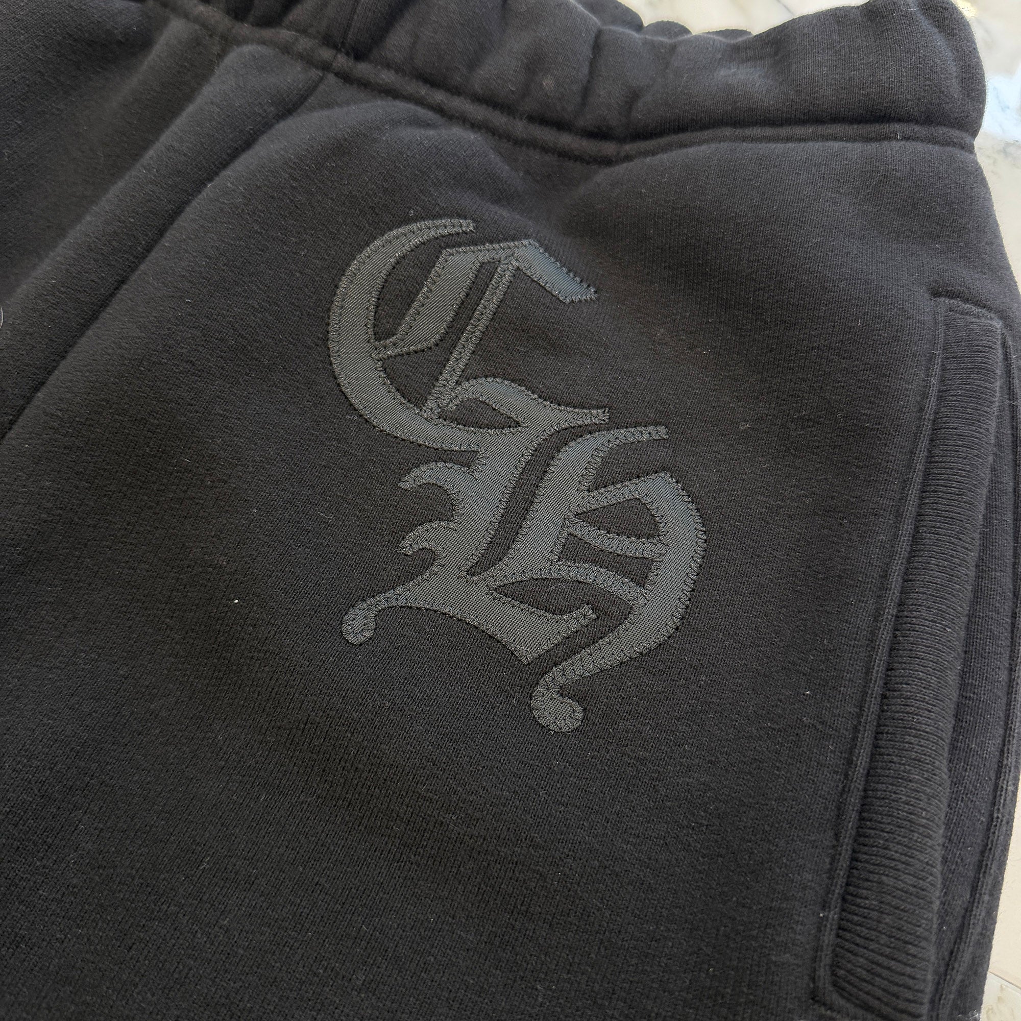 CHROME HEARTS 2025SS Y NOT CH Applique Embroidery Sweat Pants Size S クロムハーツ ワイノット CHアップリケ刺繡 スウェットパンツ サイズS