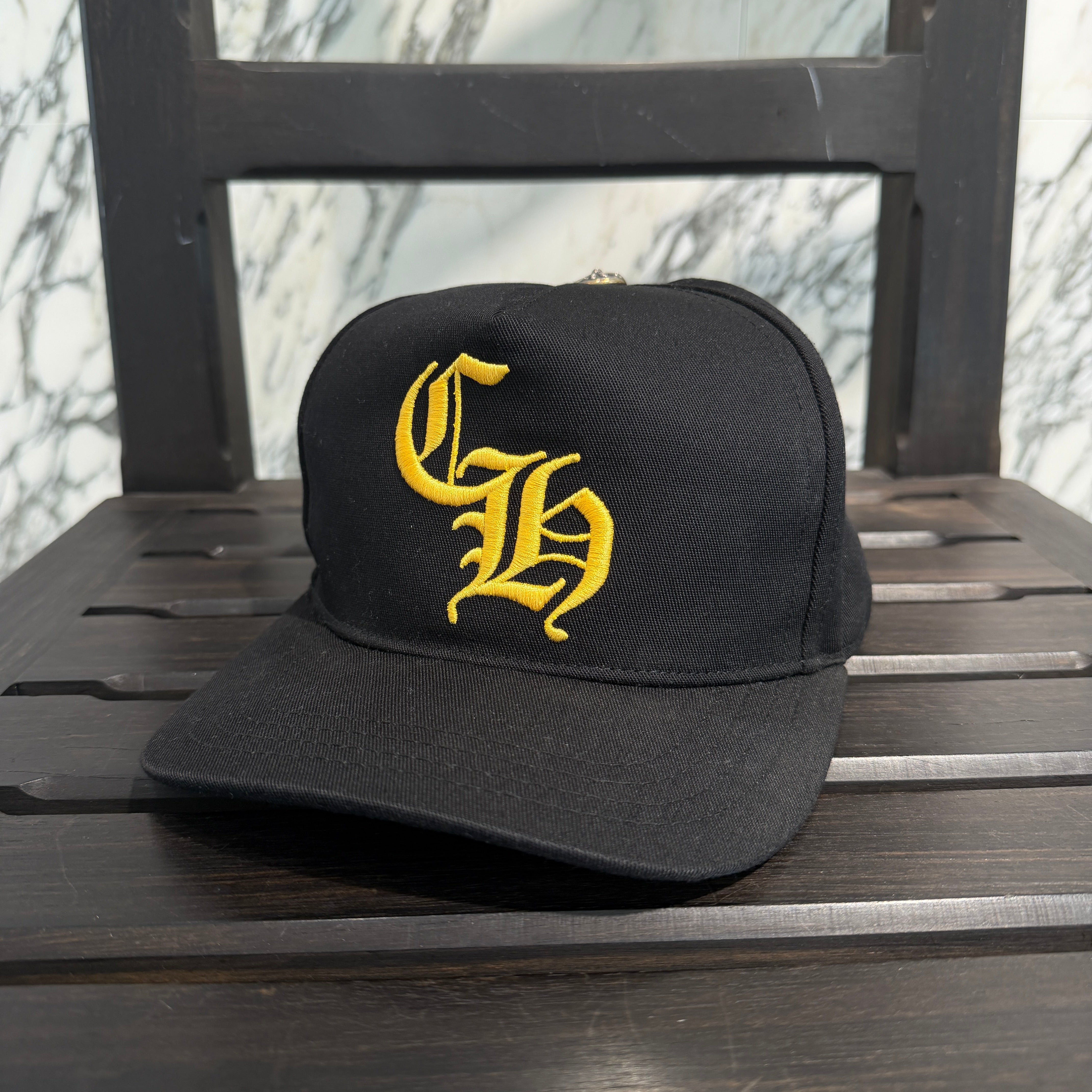 CHROME HEARTS CH Logo Embroidery Trucker Cap Size ONESIZE（53-60）クロムハーツ CHロゴ刺繍 トラッカーキャップ サイズONESIZE（53-60）