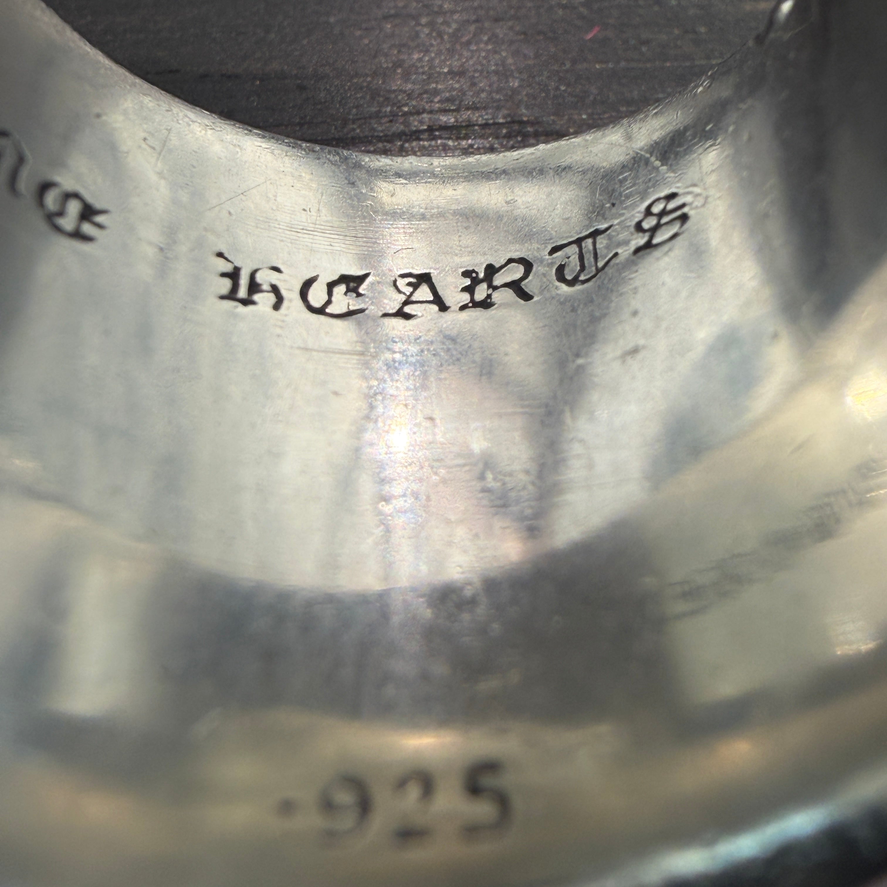 CHROME HEARTS Classic Oval Cross Ring Size 21号 クロムハーツ