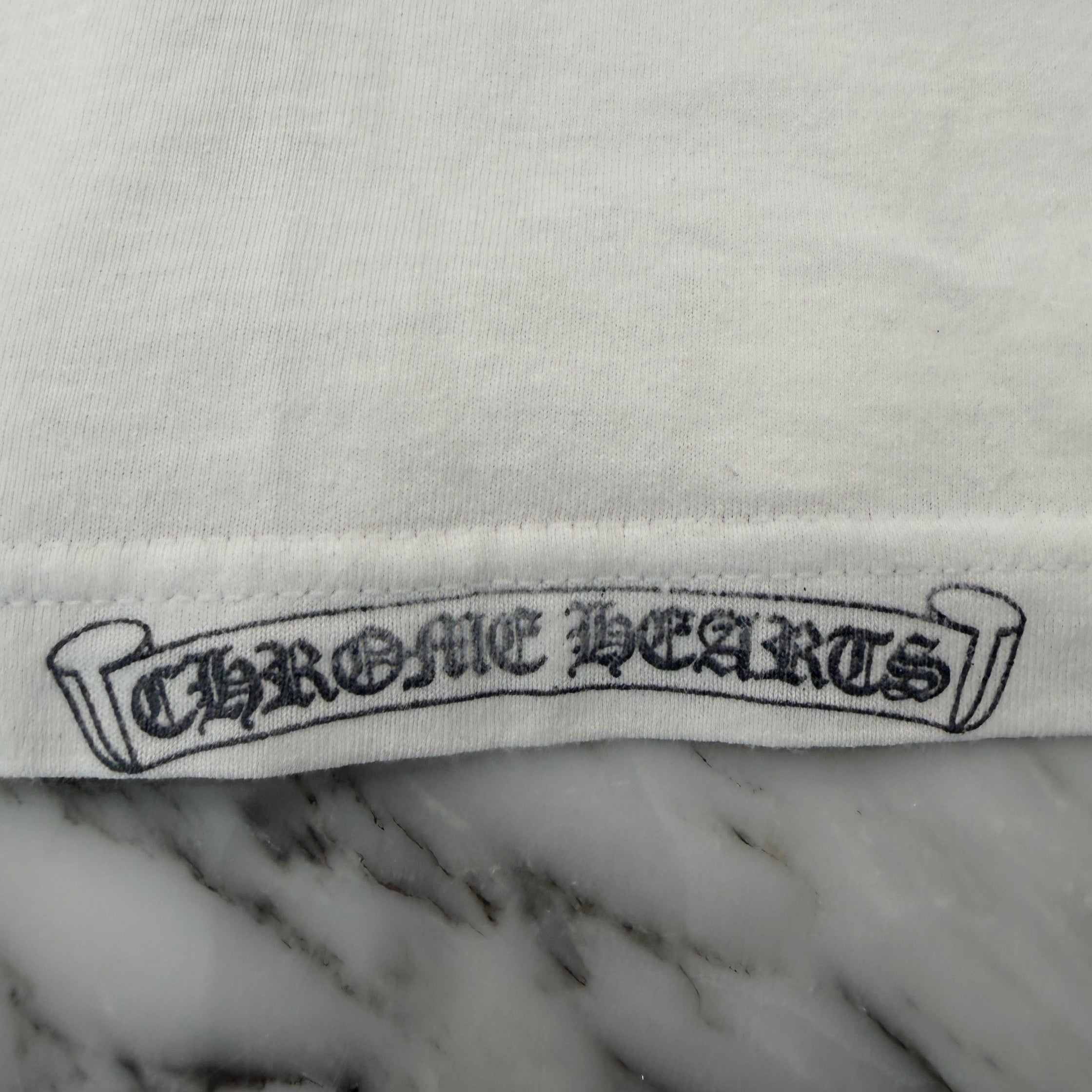 CHROME HEARTS Floral Cross Snowflake Long Sleeve Tee Size L クロムハーツ フローラルクロス スノーフレーク ロングスリーブ Tシャツ サイズL