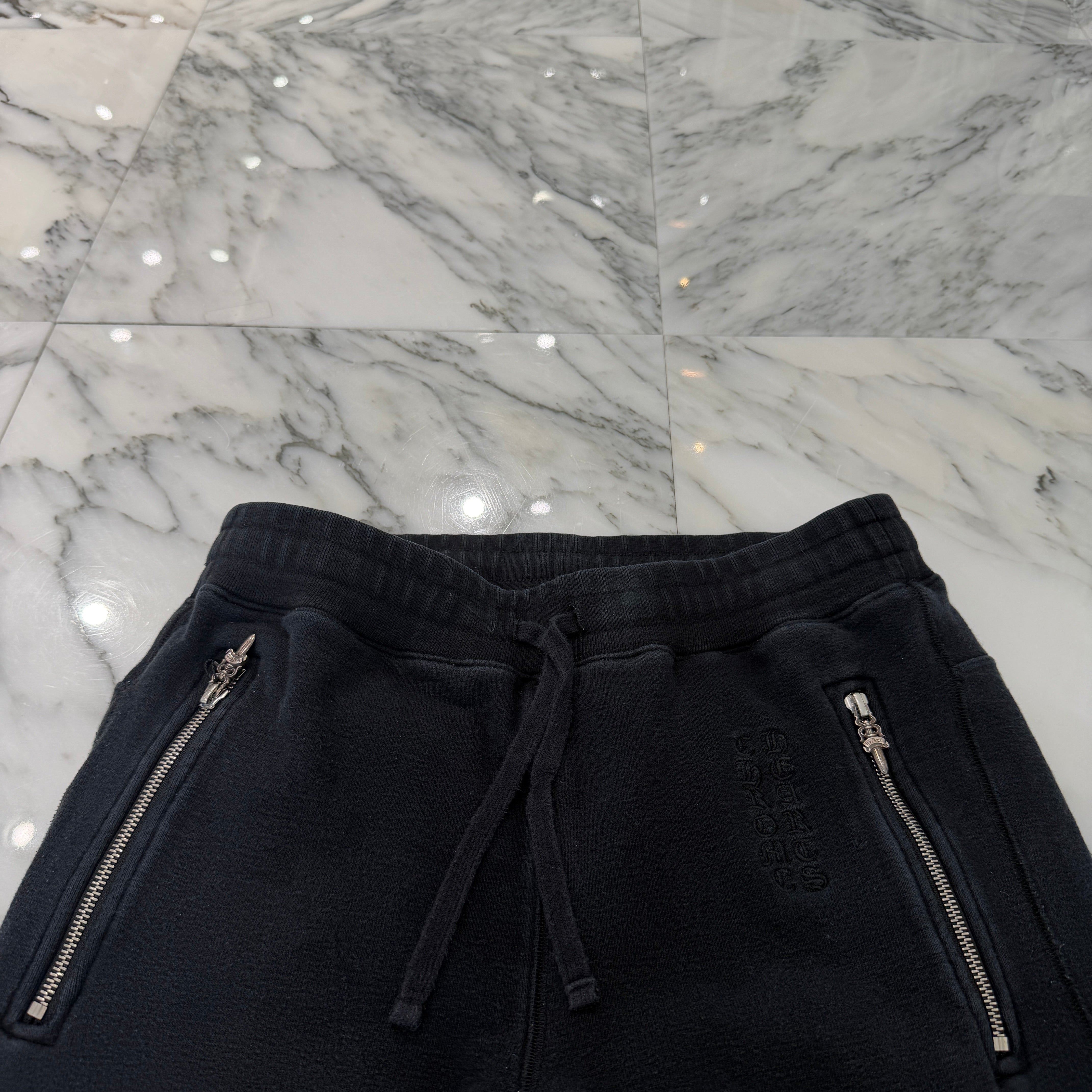 CHROME HEARTS Y NOT Dagger Zip Sweat Long Pants Size M クロムハーツ ワイノット ダガージップ スウェット ロングパンツ サイズM
