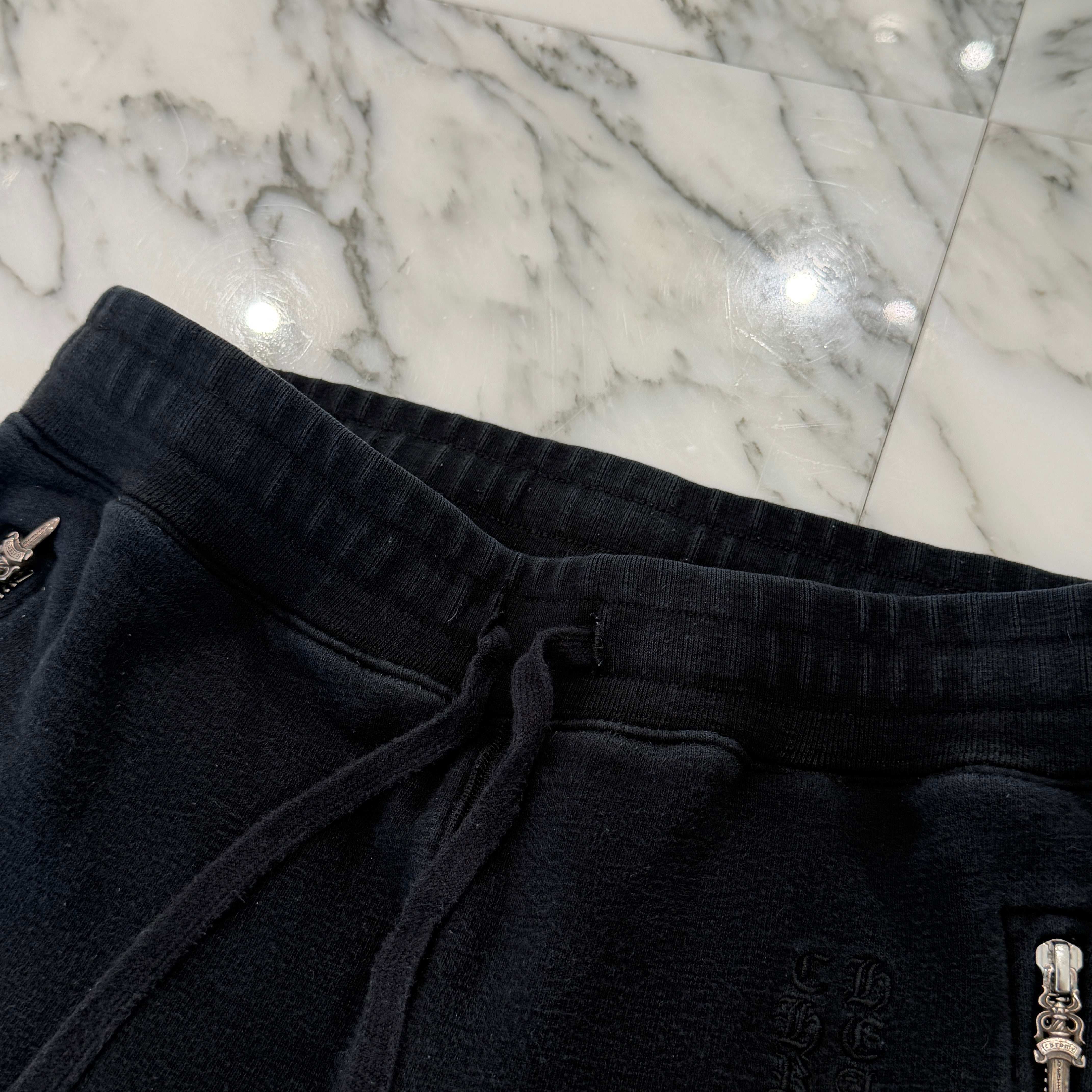 CHROME HEARTS Y NOT Dagger Zip Sweat Long Pants Size M クロムハーツ ワイノット ダガージップ スウェット ロングパンツ サイズM