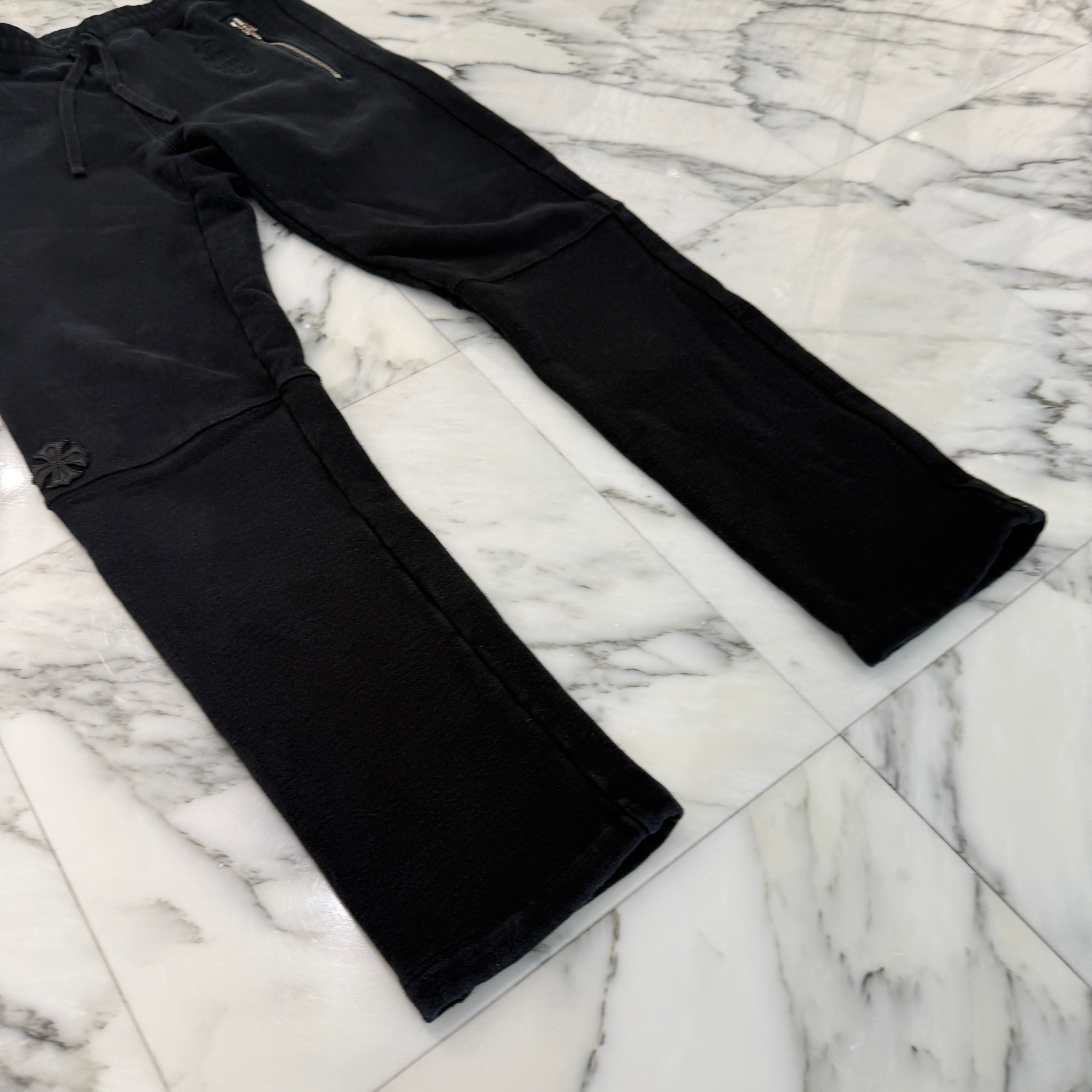 CHROME HEARTS Y NOT Dagger Zip Sweat Long Pants Size M クロムハーツ ワイノット ダガージップ スウェット ロングパンツ サイズM