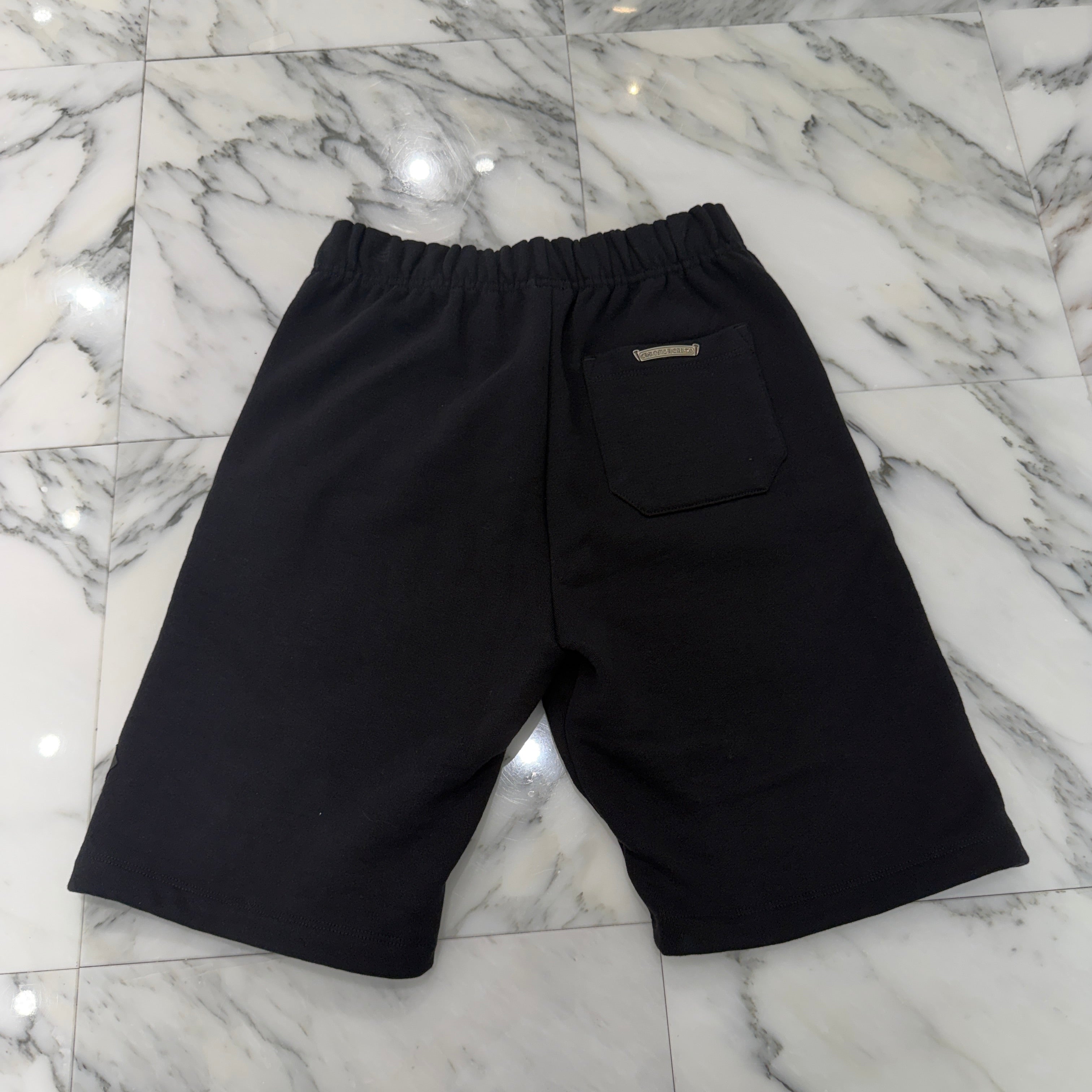 CHROME HEARTS Y NOT 3 Cemetery Cross Patch Sweat Shorts Size S クロムハーツ ワイノット 3セメタリークロスパッチ スウェットショーツ サイズS