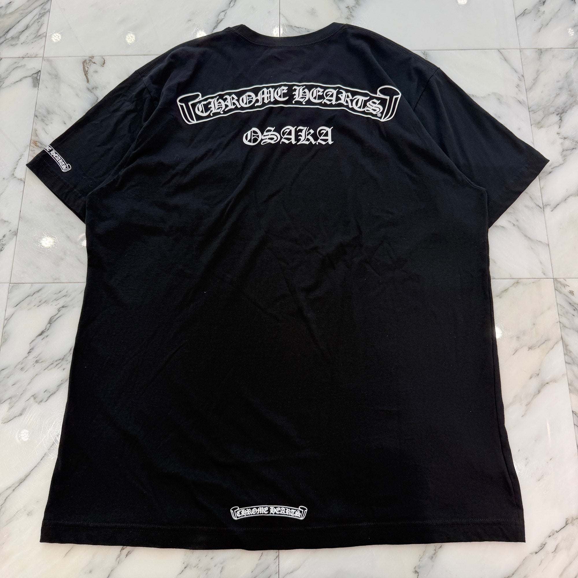 CHROME HEARTS Osaka Scroll Label Logo Tee Size XL クロムハーツ 大阪限定 スクロールラベルロゴ Tシャツ サイズXL