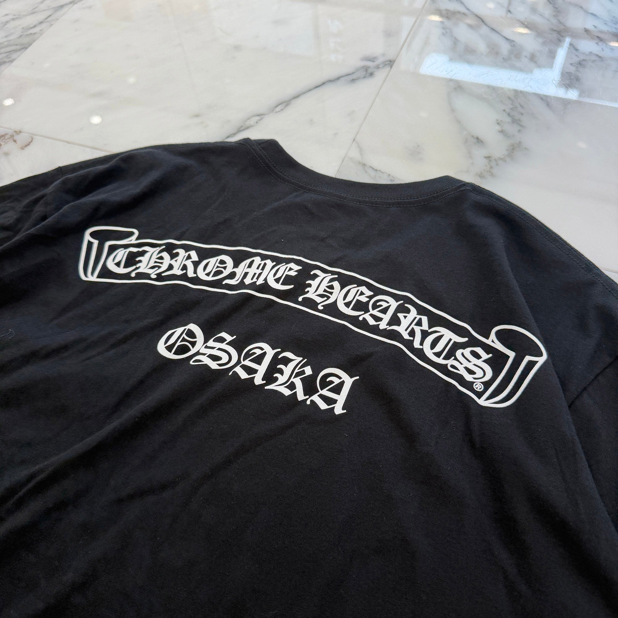 CHROME HEARTS Osaka Scroll Label Logo Tee Size XL クロムハーツ 大阪限定 スクロールラベルロゴ Tシャツ サイズXL