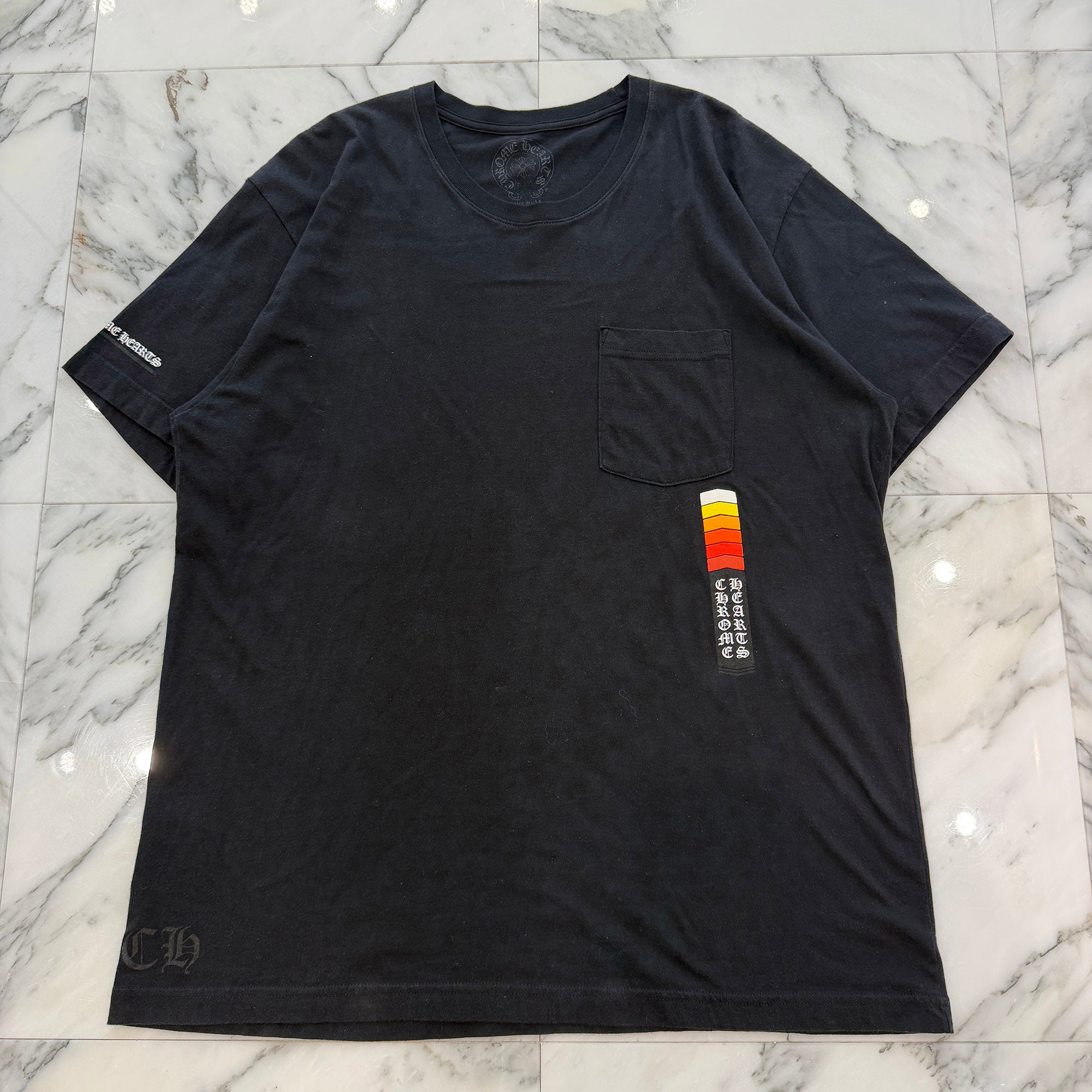 CHROME HEARTS Neon Bar Logo Tee Size XL クロムハーツ ネオンバー ロゴ Tシャツ サイズXL