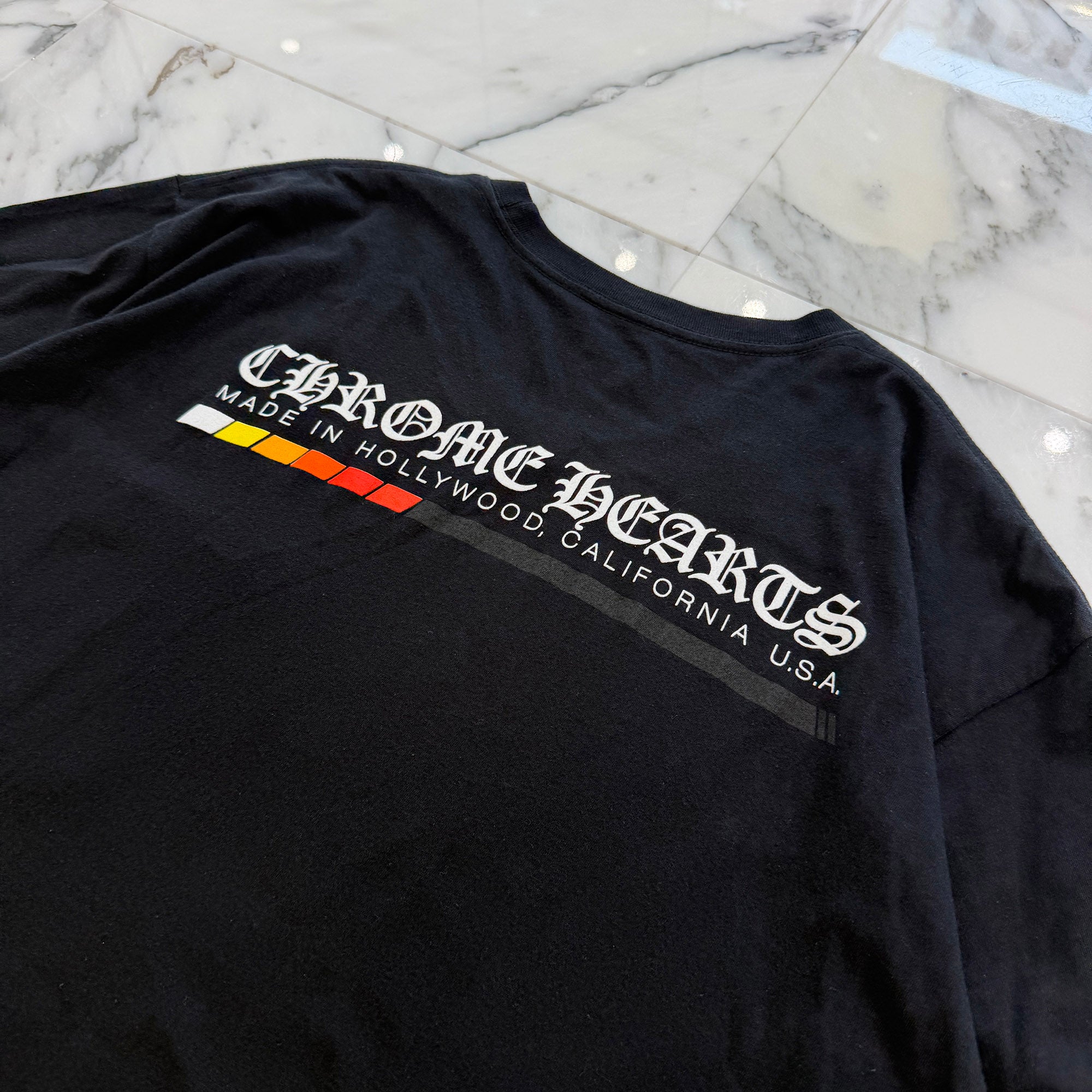 CHROME HEARTS Neon Bar Logo Tee Size XL クロムハーツ ネオンバー ロゴ Tシャツ サイズXL