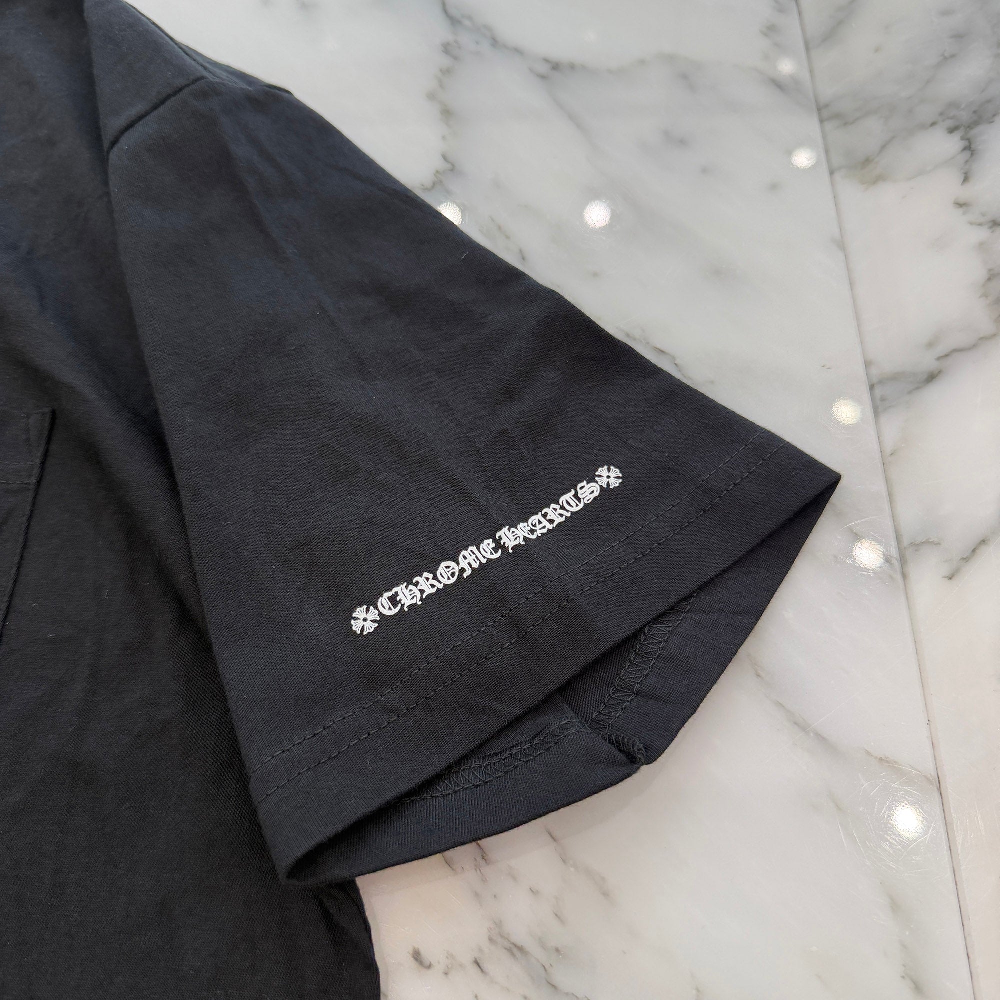 CHROME HEARTS Neck Logo Tee Size XL クロムハーツ ネックロゴ Tシャツ サイズXL
