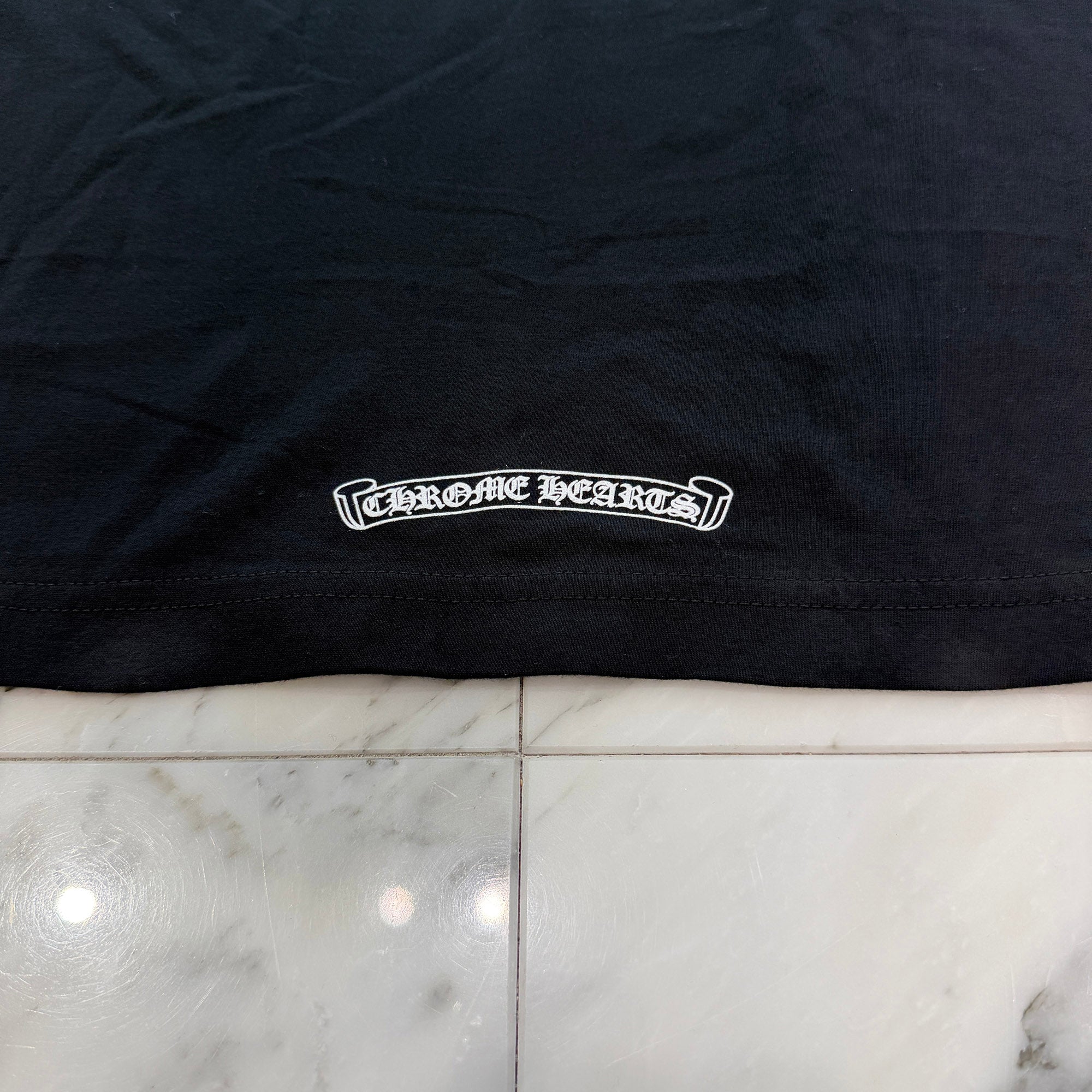 CHROME HEARTS Neck Logo Tee Size XL クロムハーツ ネックロゴ Tシャツ サイズXL