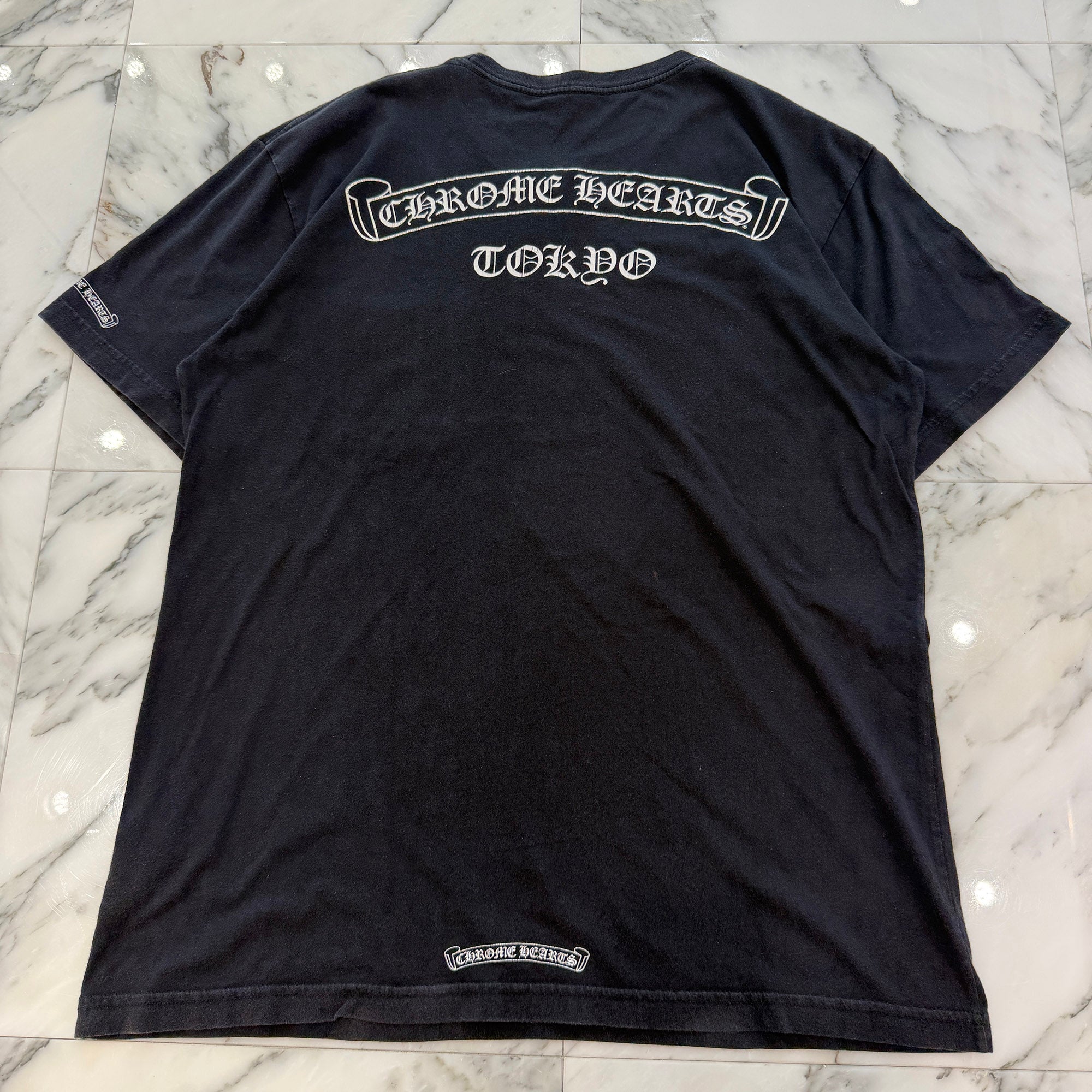 CHROME HEARTS Tokyo Limited Back Scroll Tee Size XL クロムハーツ 東京限定 バックスクロール Tシャツ サイズXL