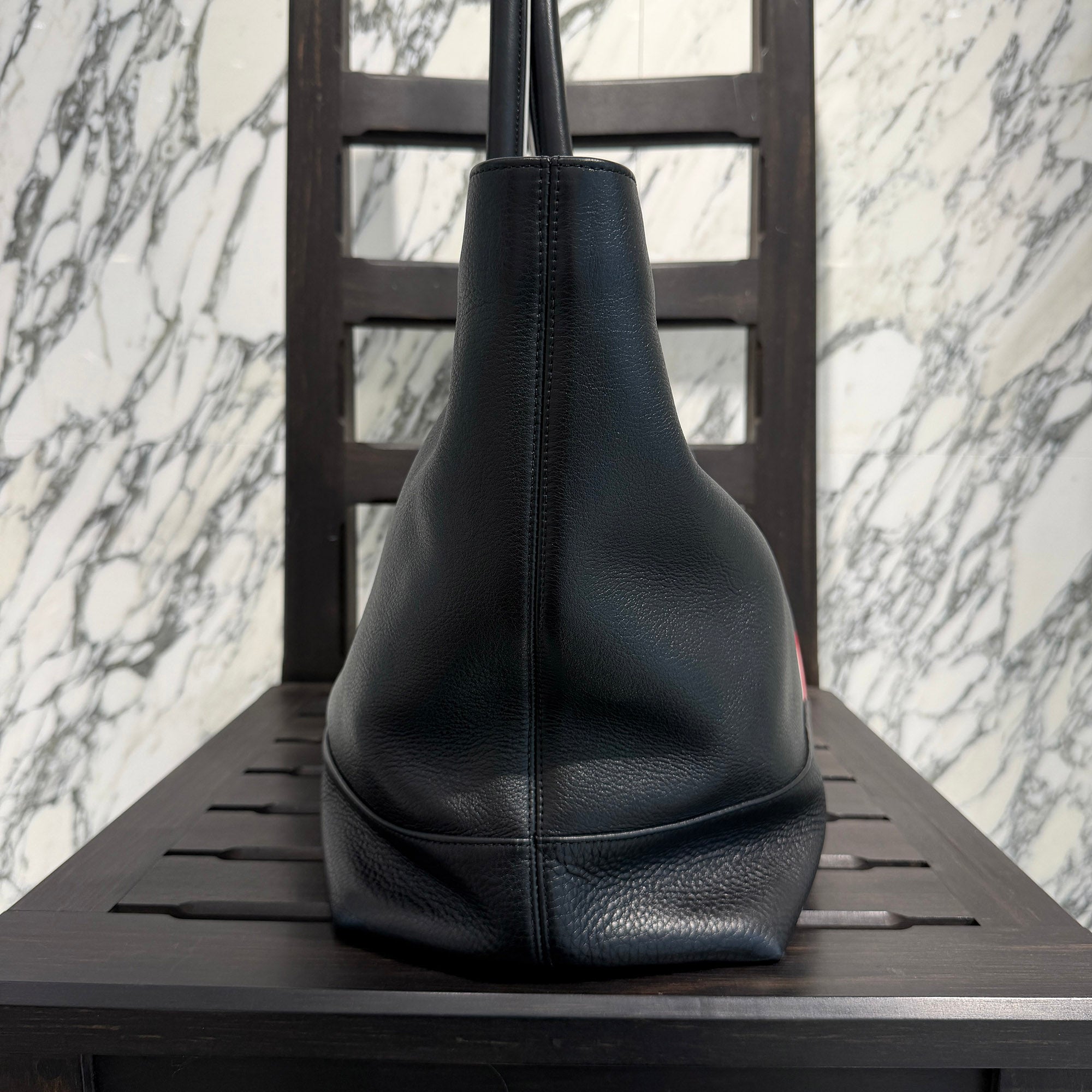 CHROME HEARTS 3 Cemetery Cross Leather Patch Leather Tote Bag クロムハーツ 3セメタリークロスレザーパッチ レザートートバッグ
