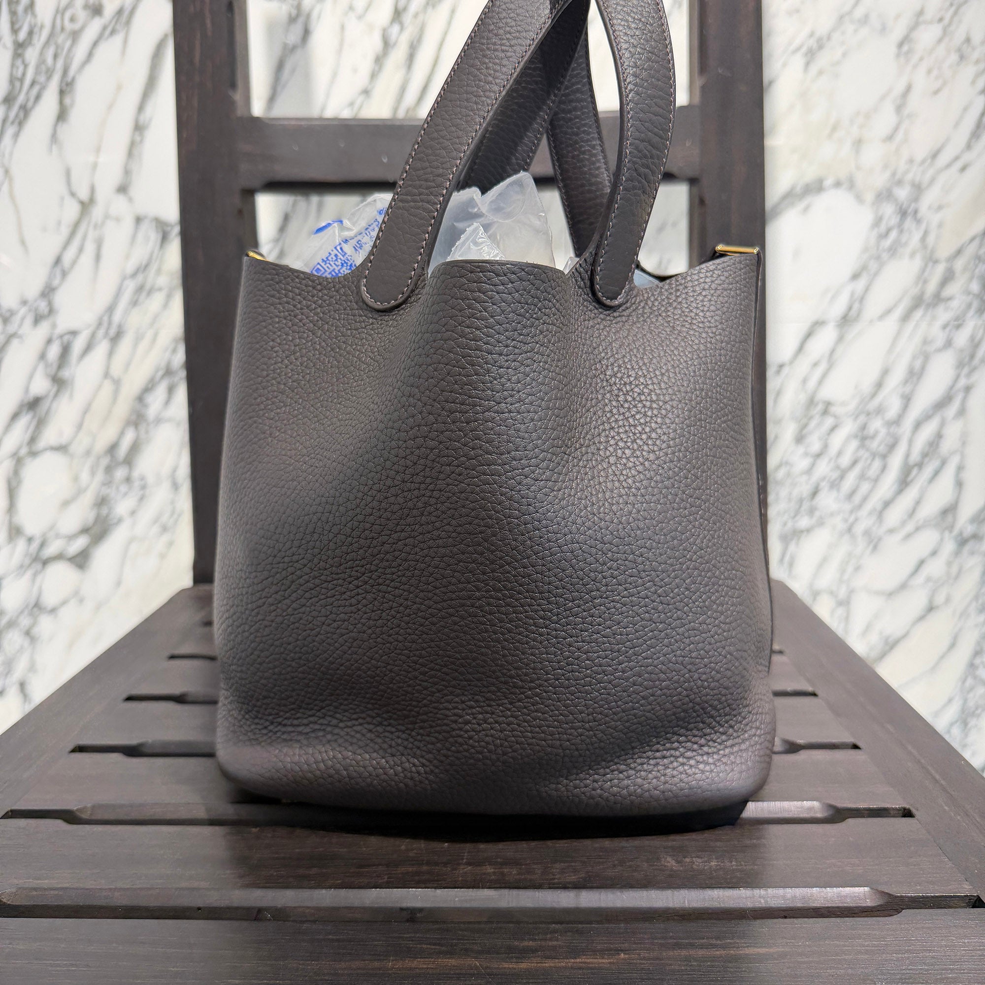 HERMES Picotin Lock MM "Chocolate" G刻印 エルメス ピコタンロックMM "ショコラ" ハンドバッグ G刻印